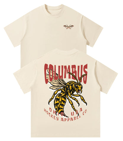 Columbus Hockey Heavyweight Tee - Old Time Sports