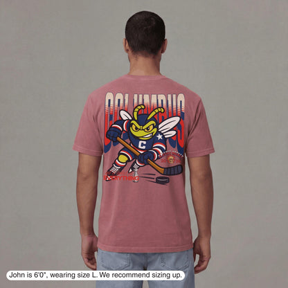Columbus Playoff Hockey T-Shirt - Old Time Sports