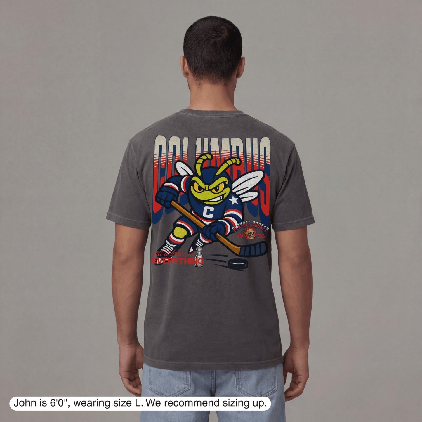 Columbus Playoff Hockey T-Shirt - Old Time Sports