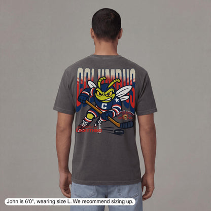 Columbus Playoff Hockey T-Shirt - Old Time Sports
