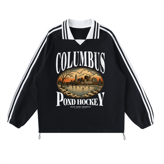 Columbus Pond Hockey Longsleeve Jacket - Old Time Sports