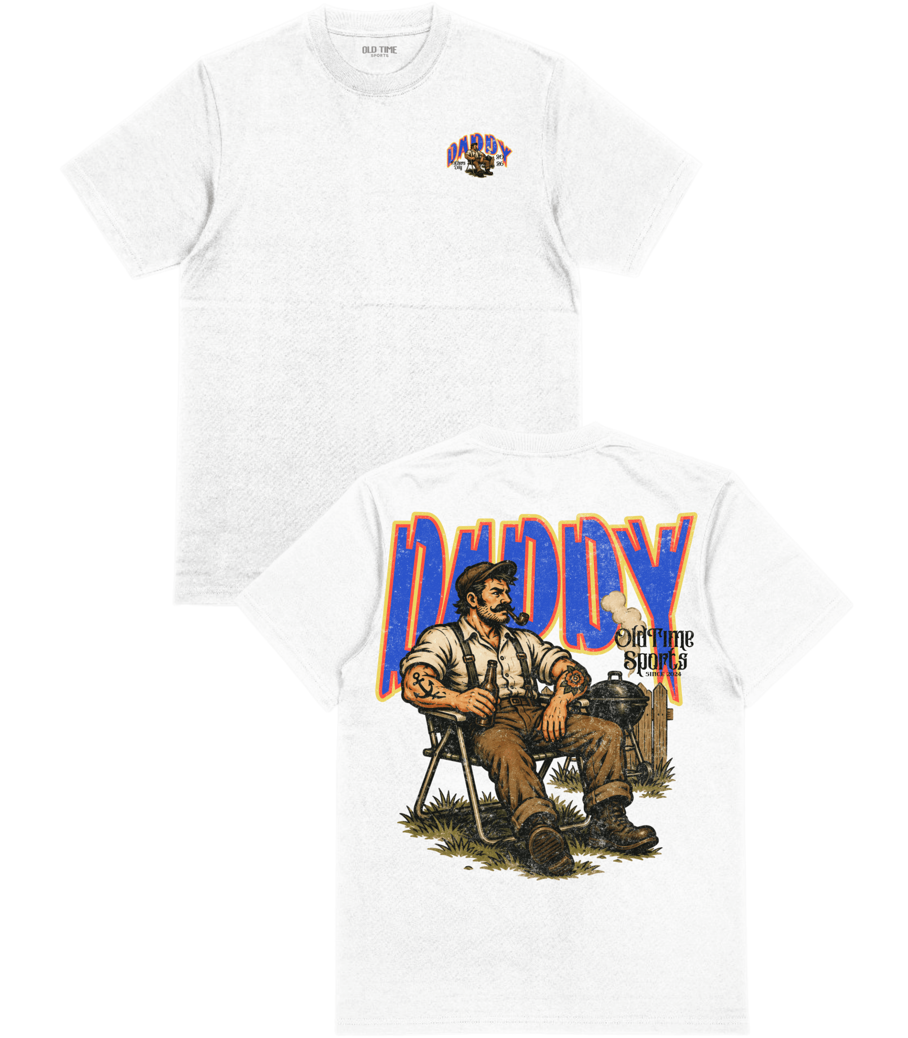 Daddies Lounger T-Shirt - Old Time Sports