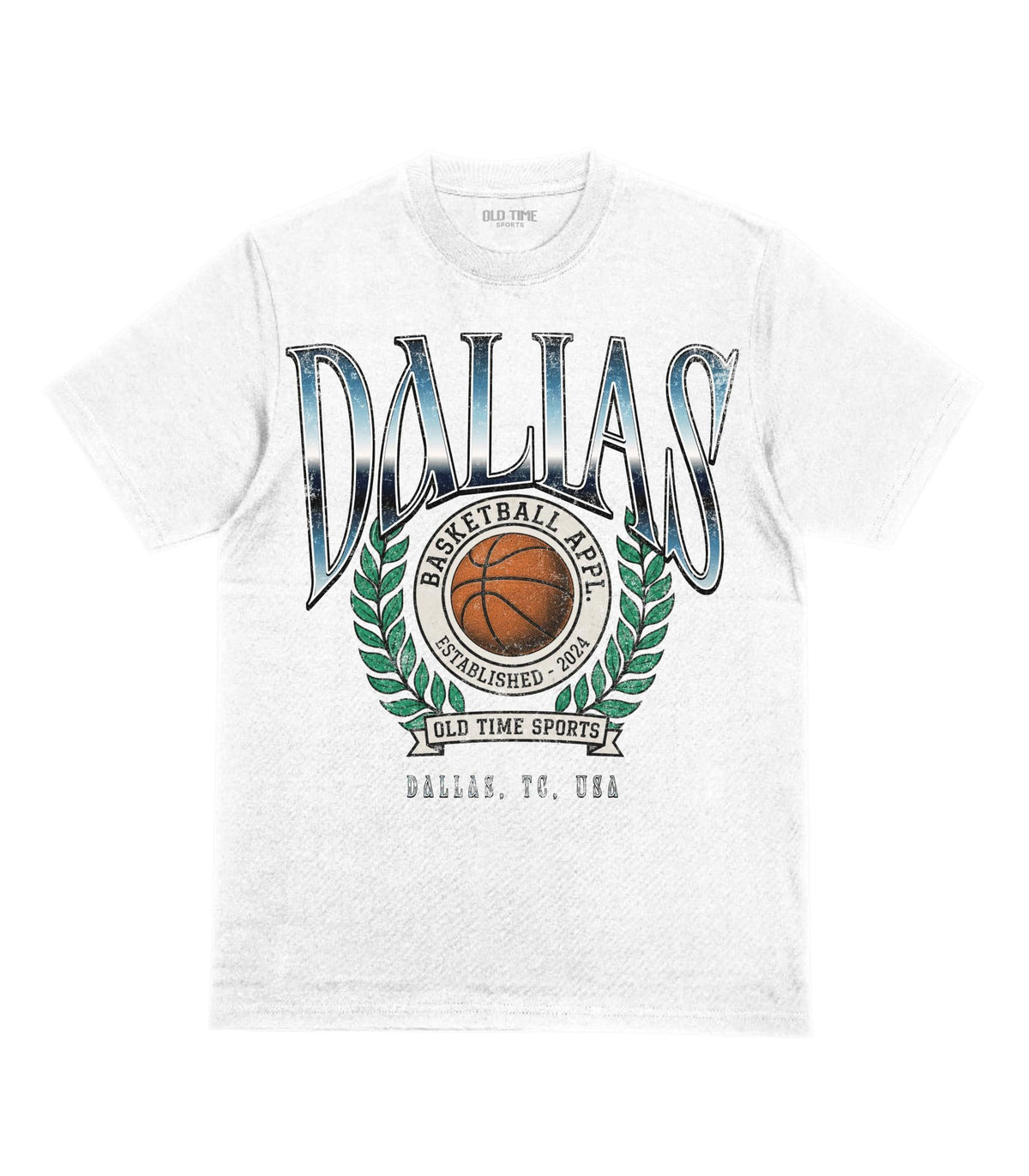 Dallas Basketball T-Shirt - Old Time Sports
