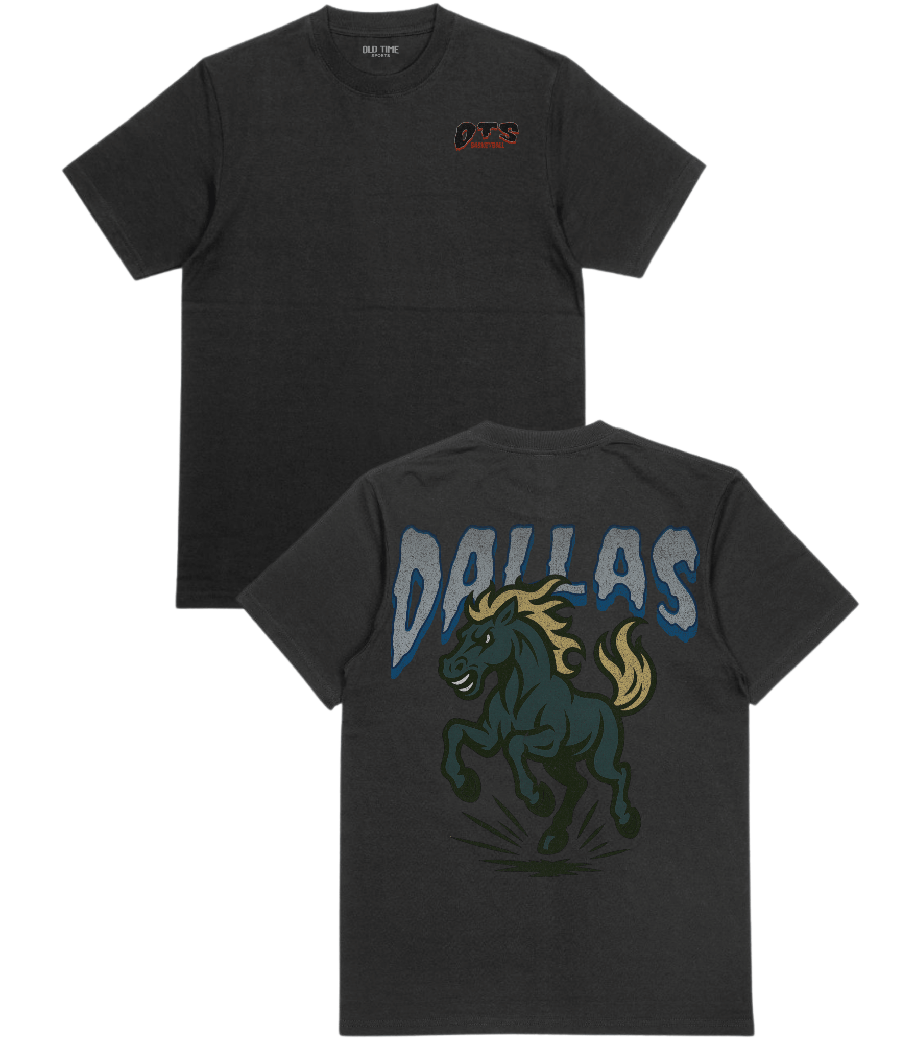 Dallas Basketball T-Shirt - Old Time Sports