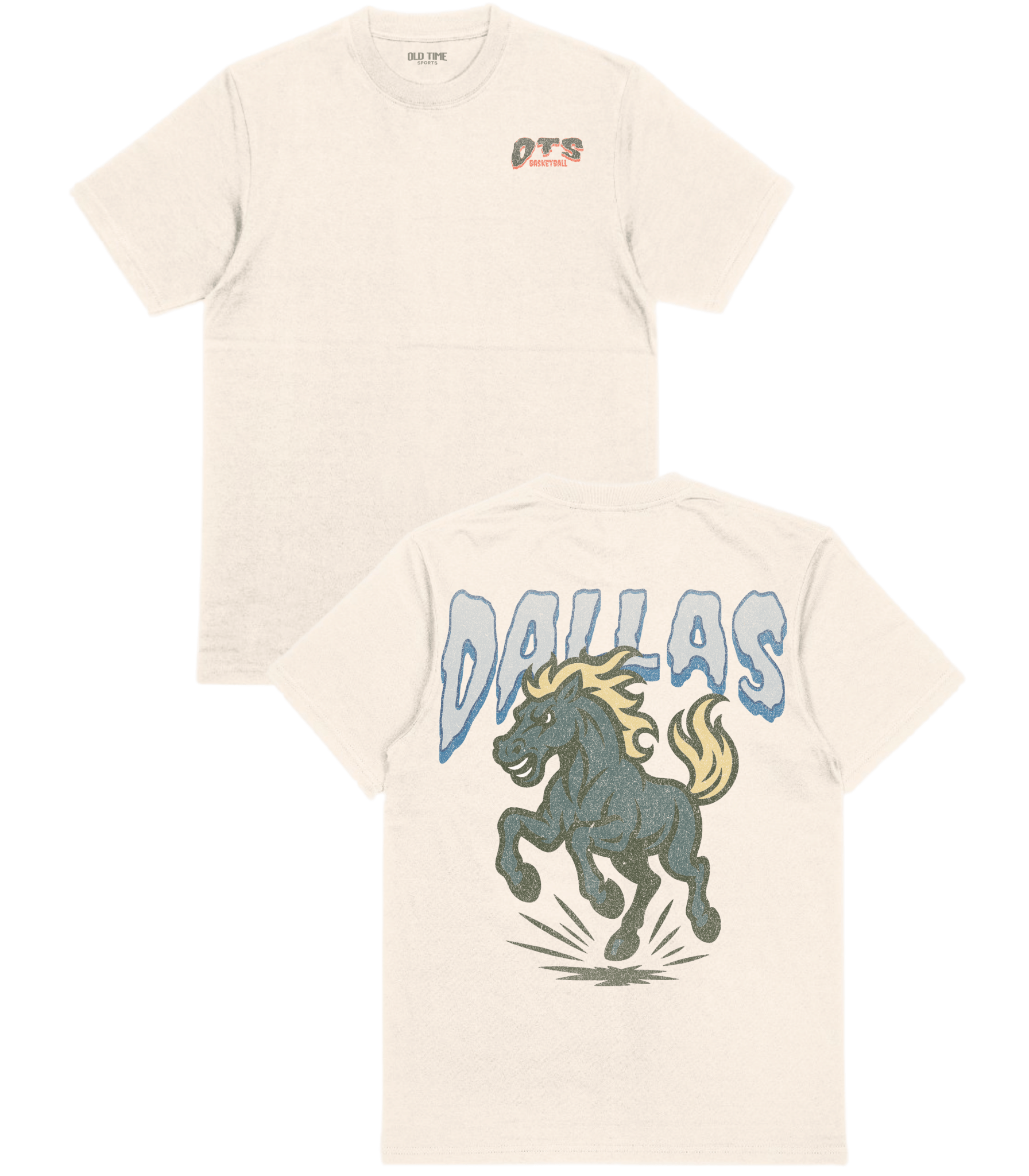 Dallas Basketball T-Shirt - Old Time Sports