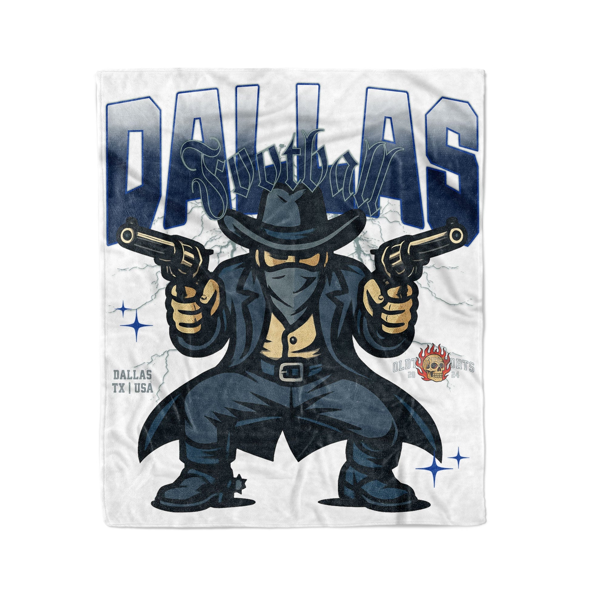 Dallas Football 50x60in Fleece Blanket - Old Time Sports