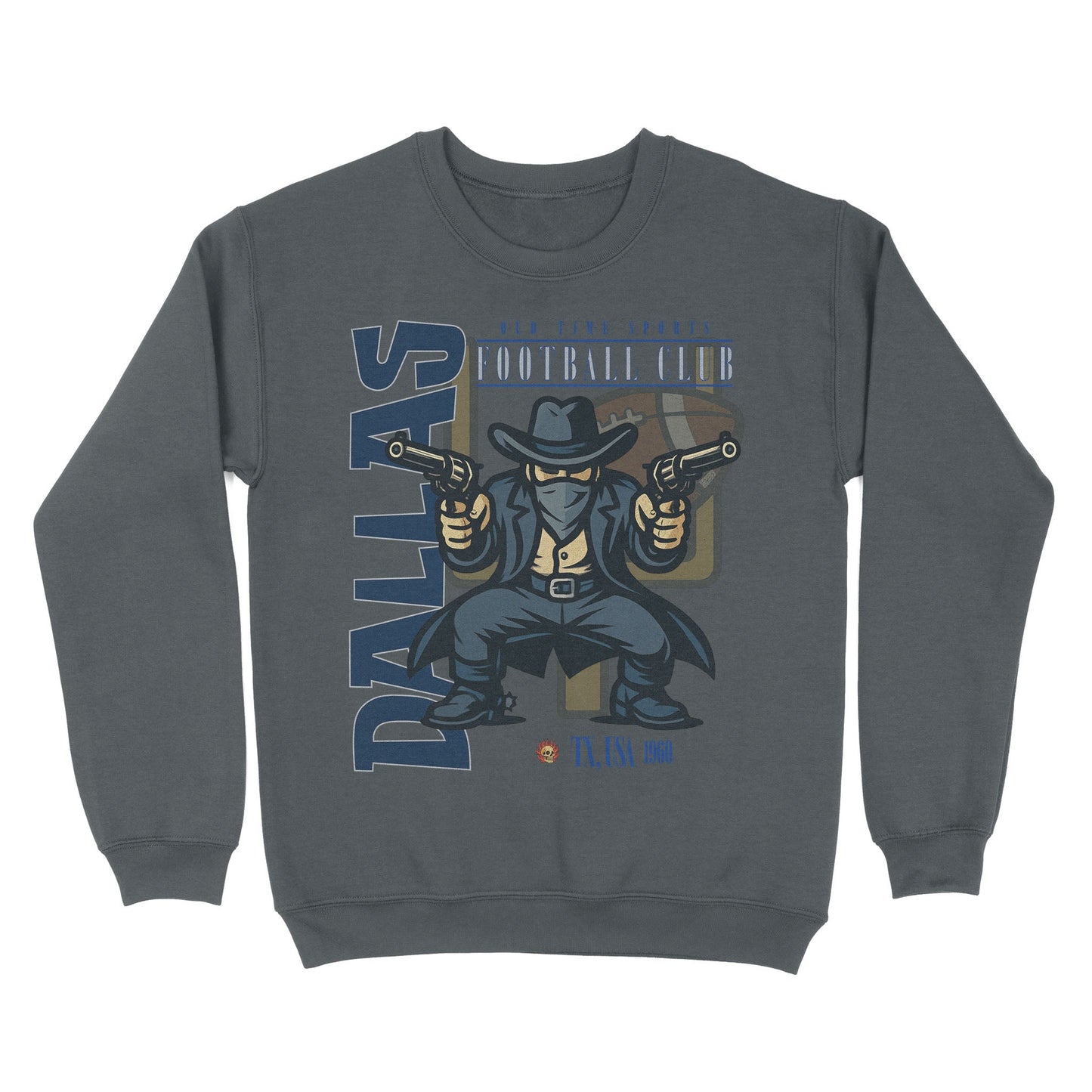 Dallas Football Basic Crewneck - Old Time Sports