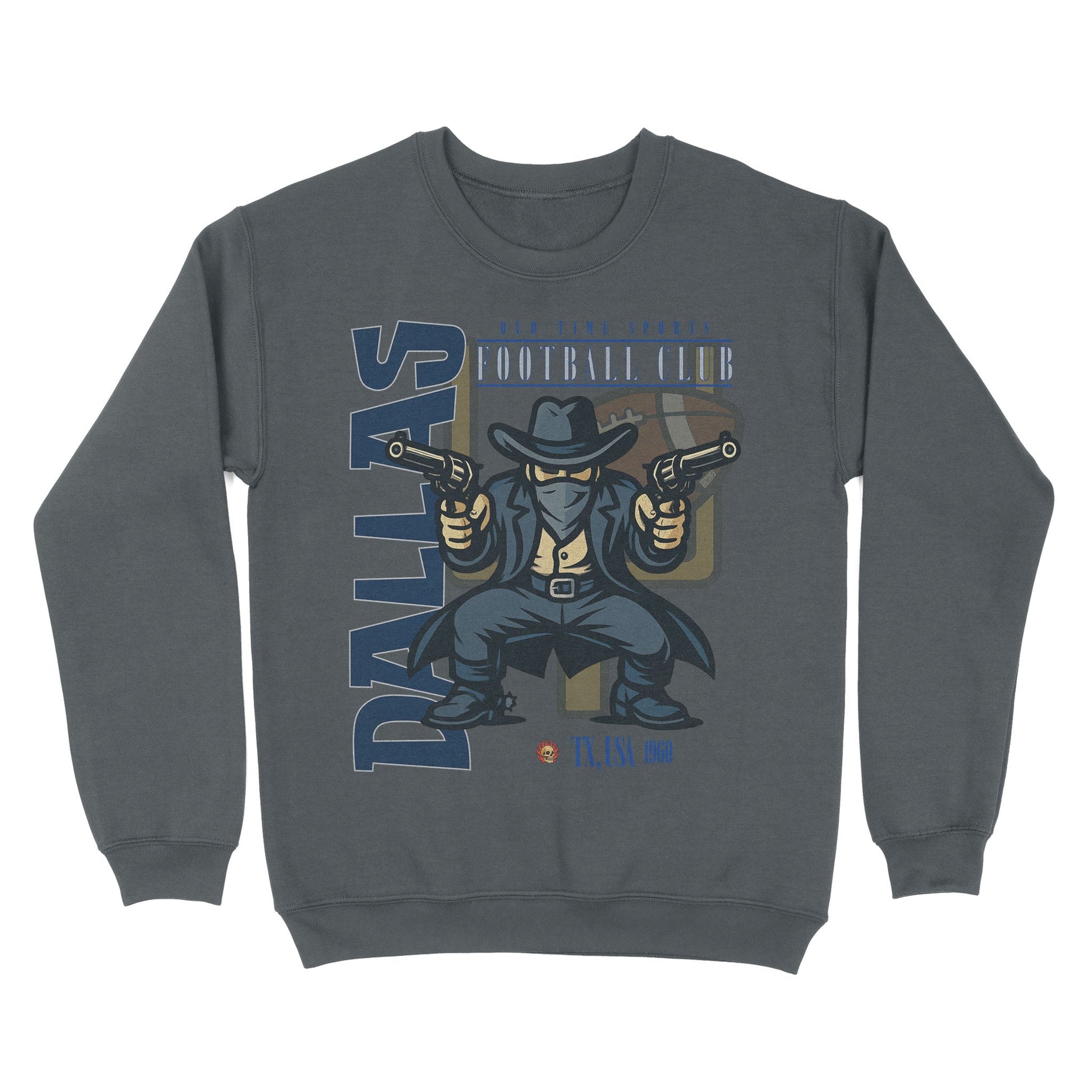 Dallas Football Basic Crewneck - Old Time Sports