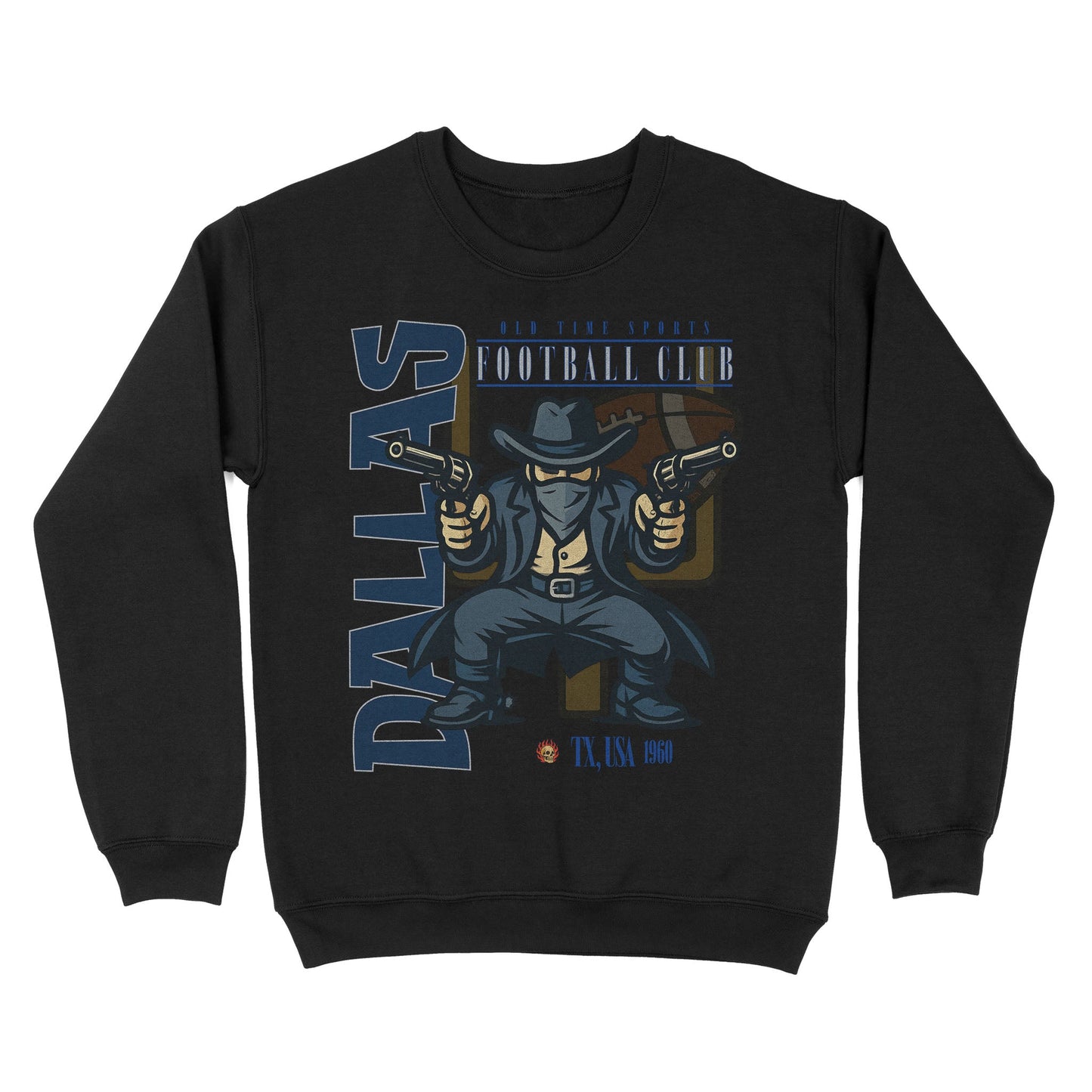 Dallas Football Basic Crewneck - Old Time Sports