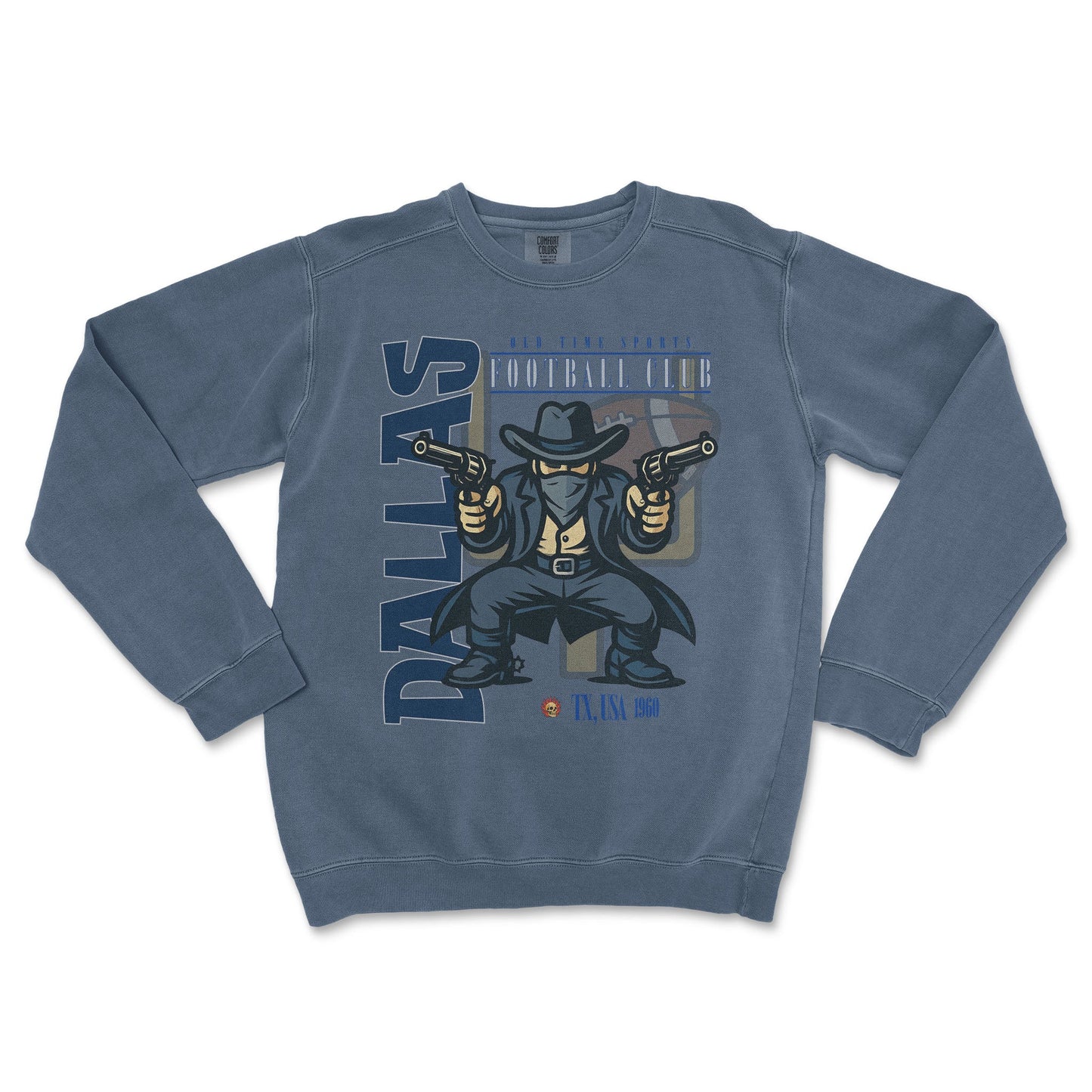 Dallas Football Crewneck - Old Time Sports