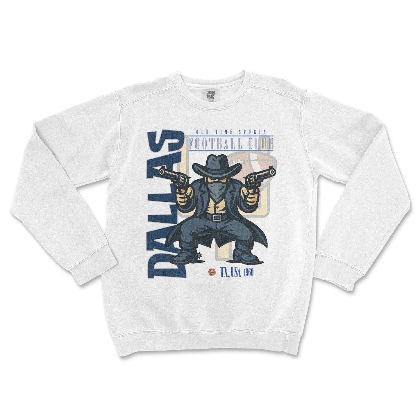 Dallas Football Crewneck - Old Time Sports