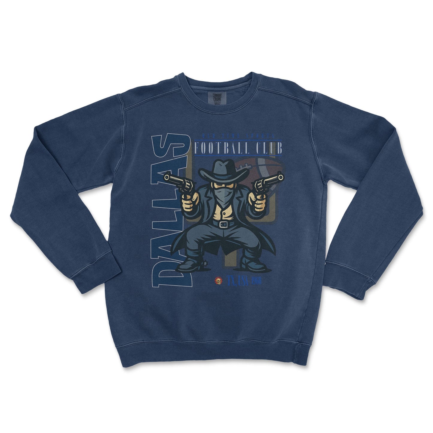 Dallas Football Crewneck - Old Time Sports
