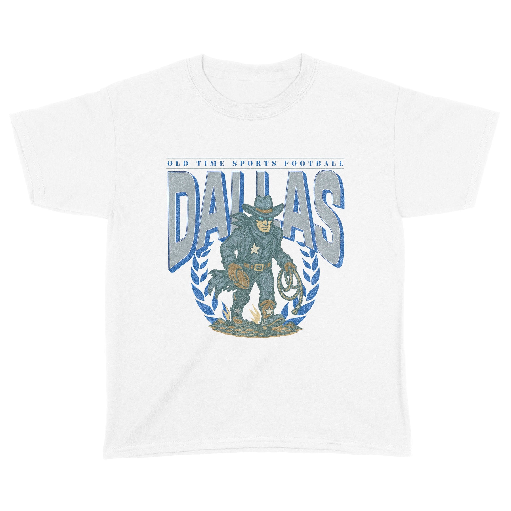 Dallas Football v1 YOUTH T-Shirt - Old Time Sports