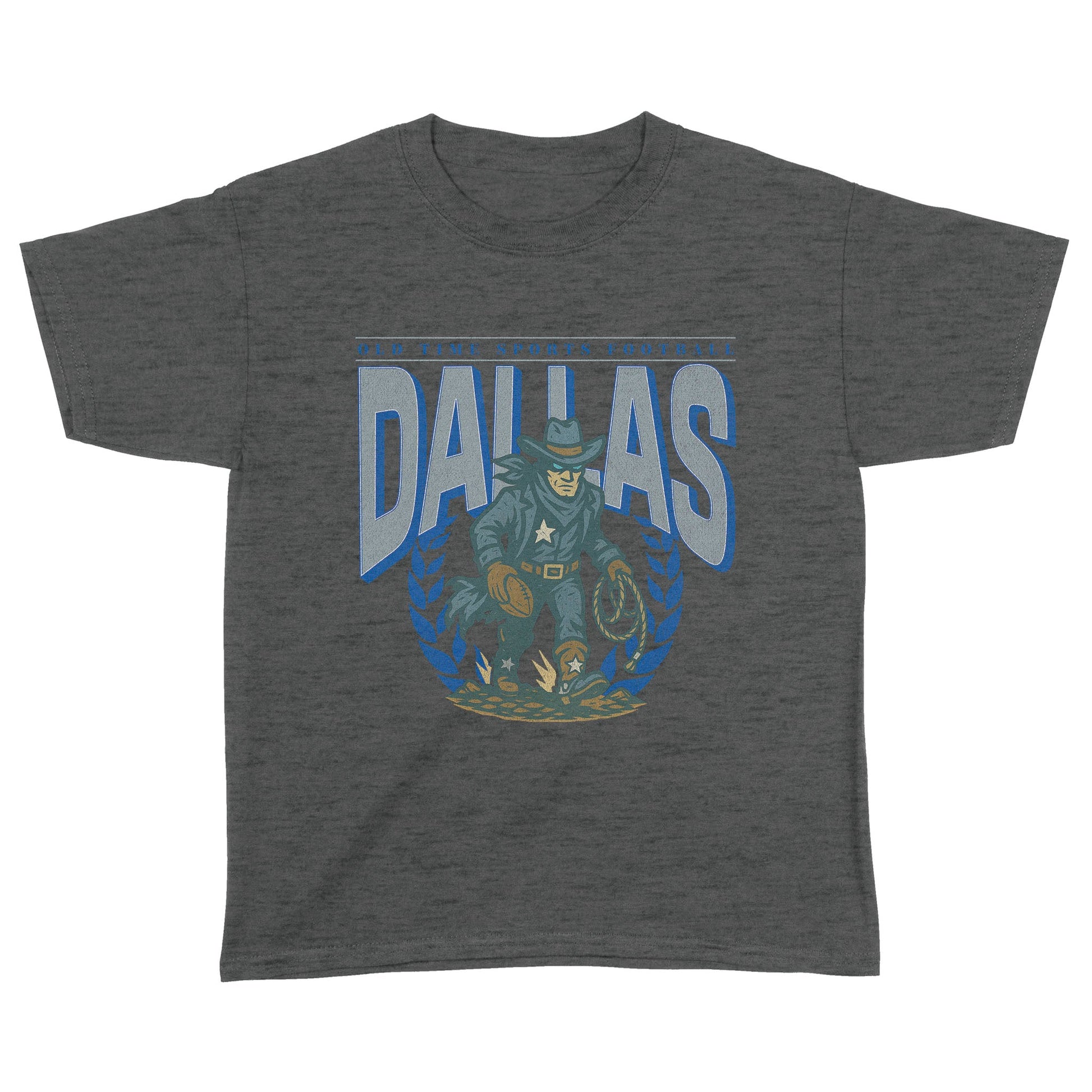 Dallas Football v1 YOUTH T-Shirt - Old Time Sports
