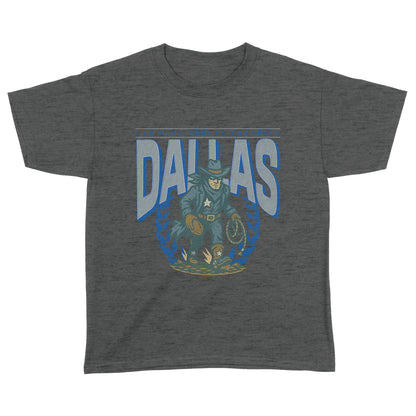 Dallas Football v1 YOUTH T-Shirt - Old Time Sports