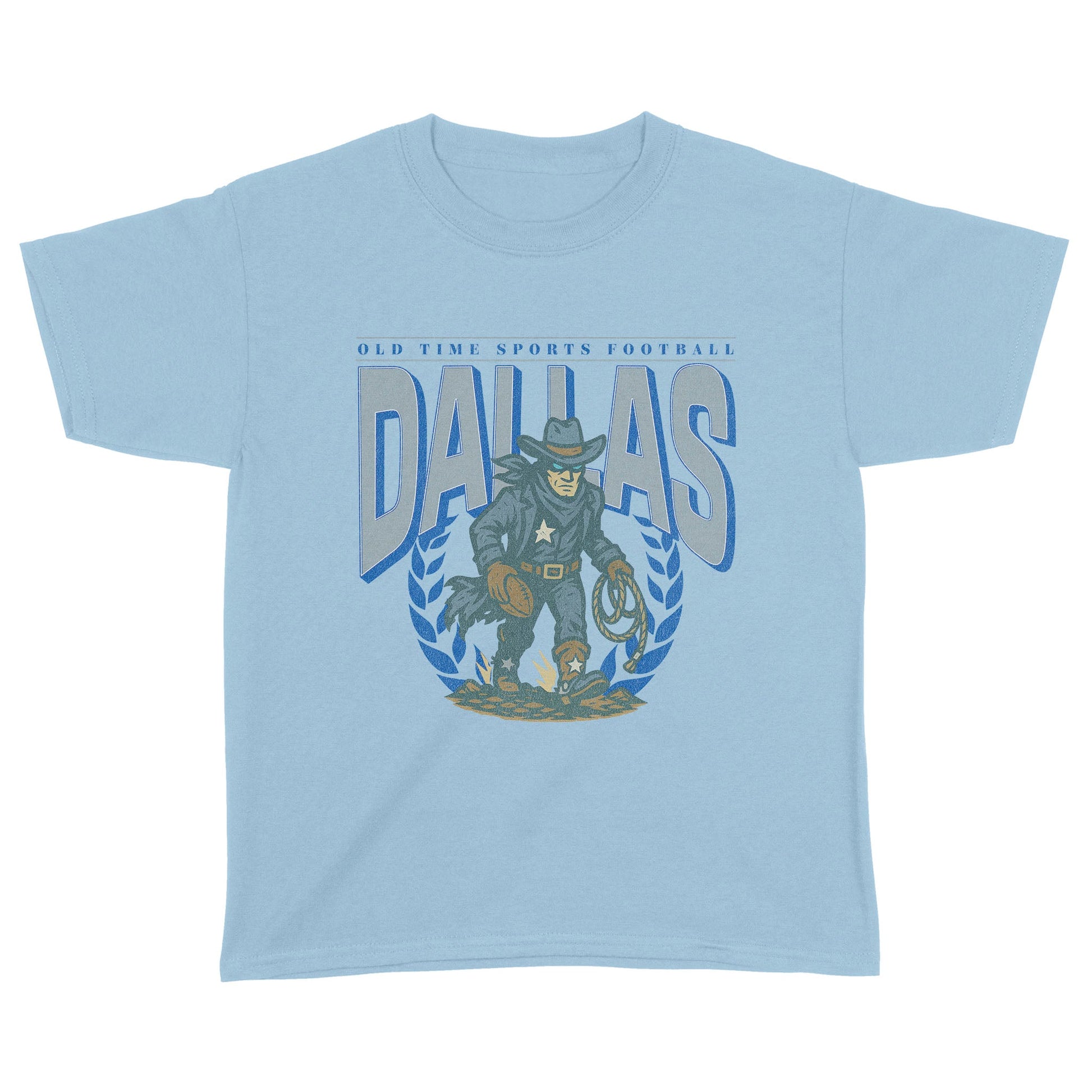 Dallas Football v1 YOUTH T-Shirt - Old Time Sports