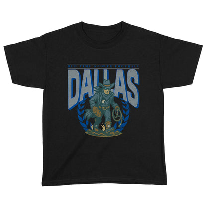 Dallas Football v1 YOUTH T-Shirt - Old Time Sports