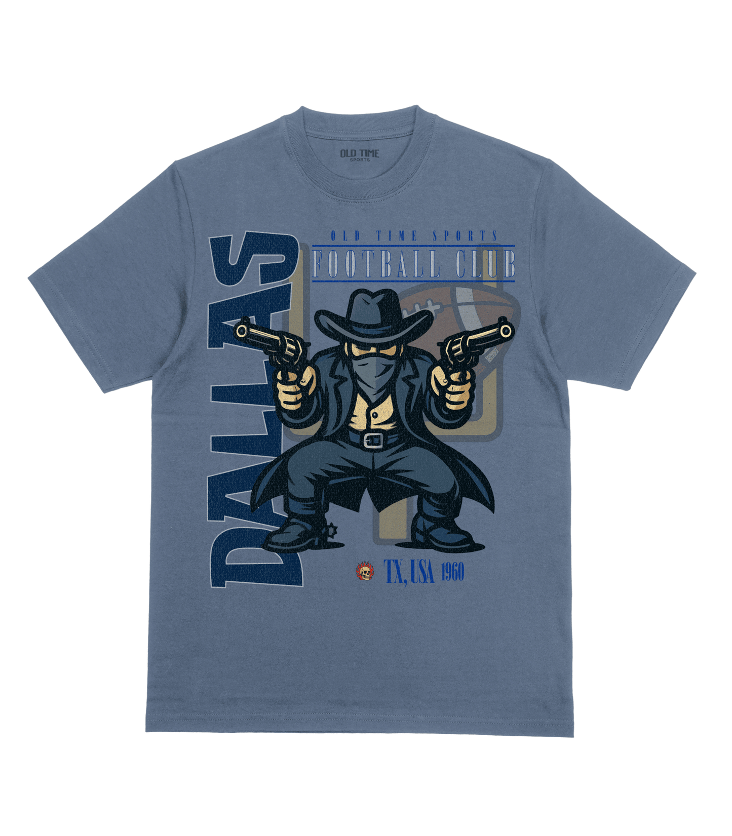 Dallas Football v2 T-Shirt - Old Time Sports