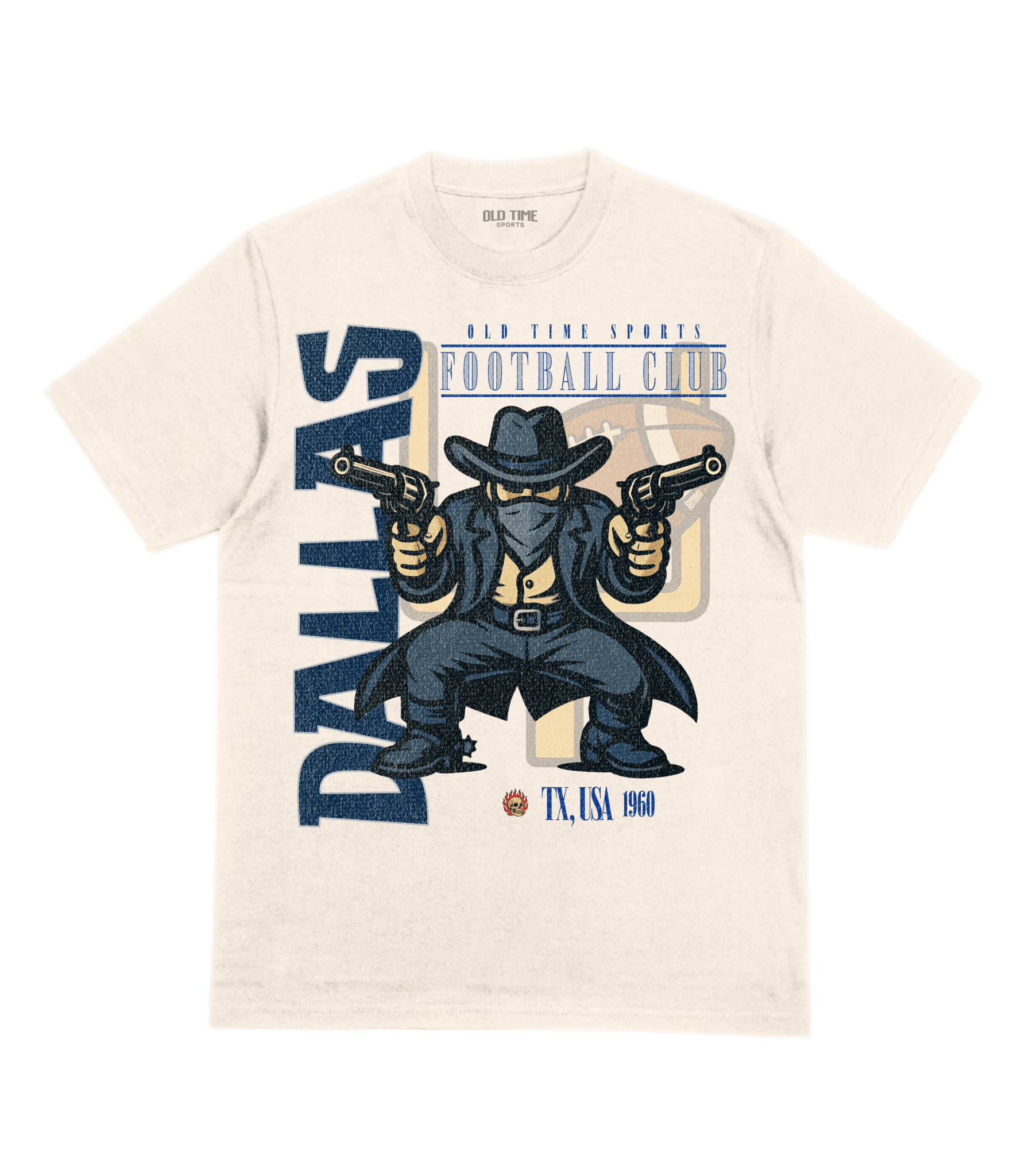 Dallas Football v2 T-Shirt - Old Time Sports