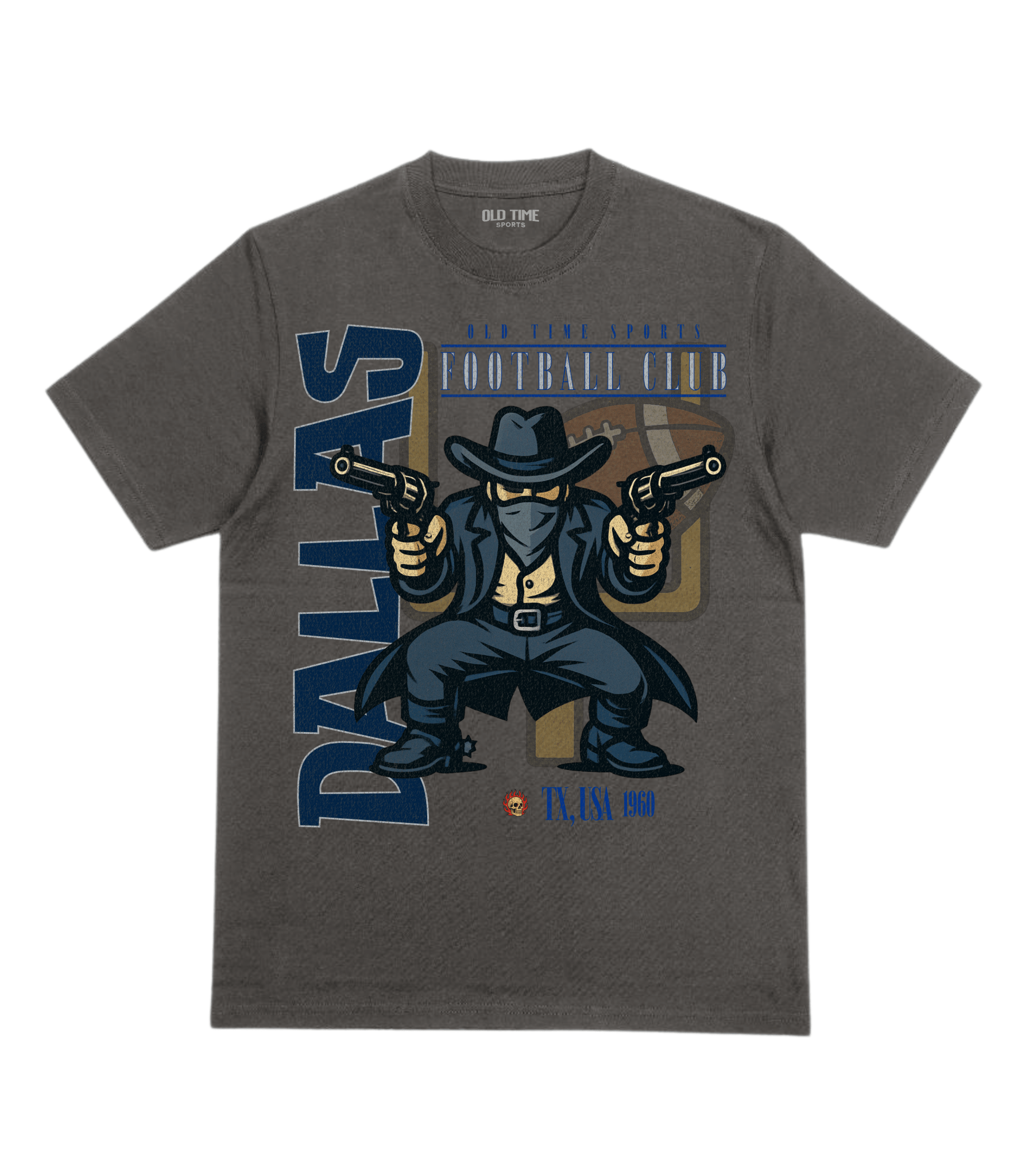 Dallas Football v2 T-Shirt - Old Time Sports