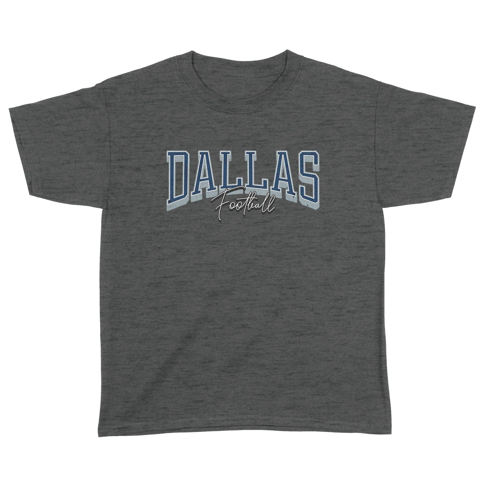 Dallas Football v2 YOUTH T-Shirt - Old Time Sports