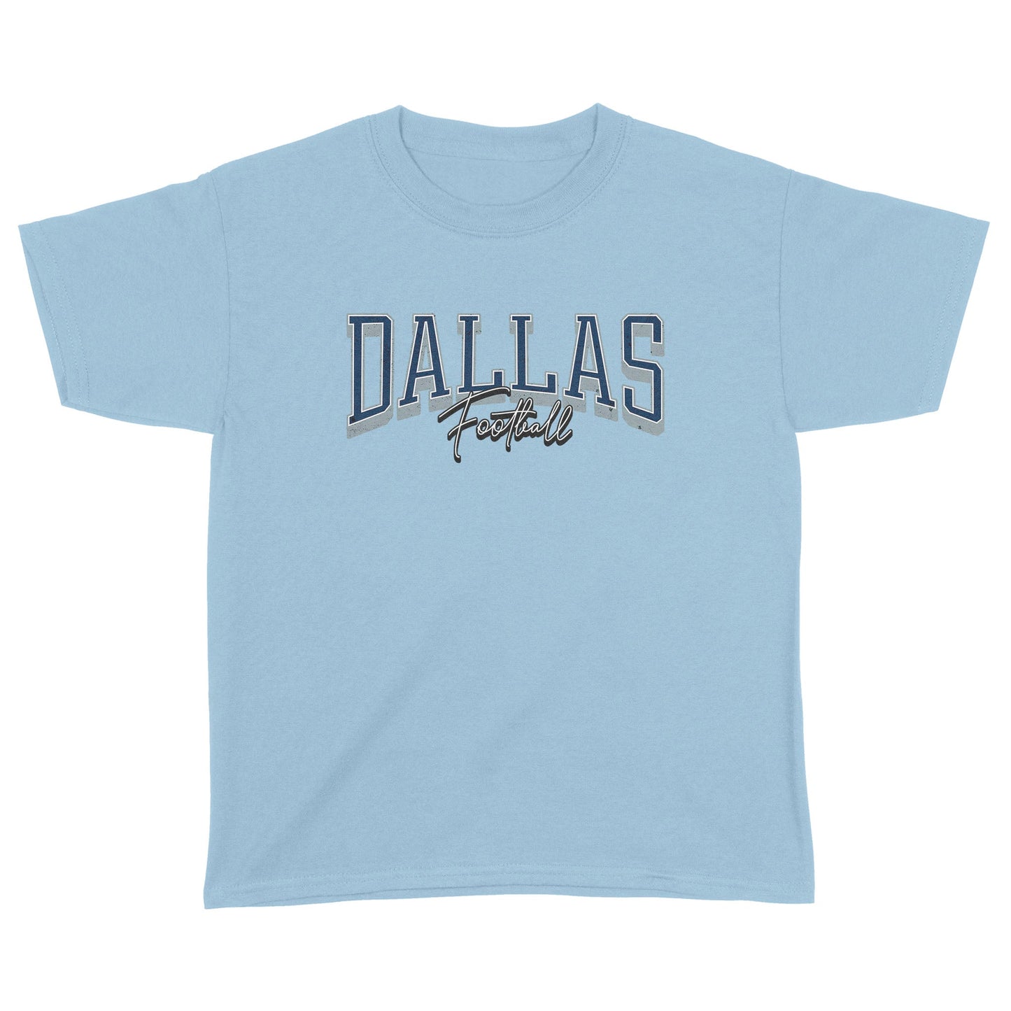 Dallas Football v2 YOUTH T-Shirt - Old Time Sports