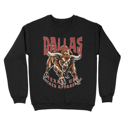 Dallas Hockey Appl. Crewneck - Old Time Sports