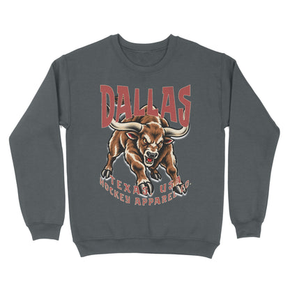 Dallas Hockey Appl. Crewneck - Old Time Sports