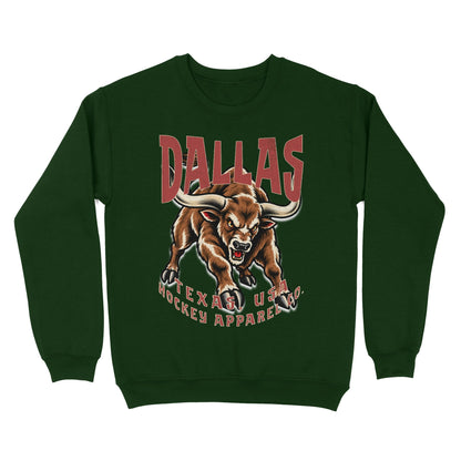 Dallas Hockey Appl. Crewneck - Old Time Sports