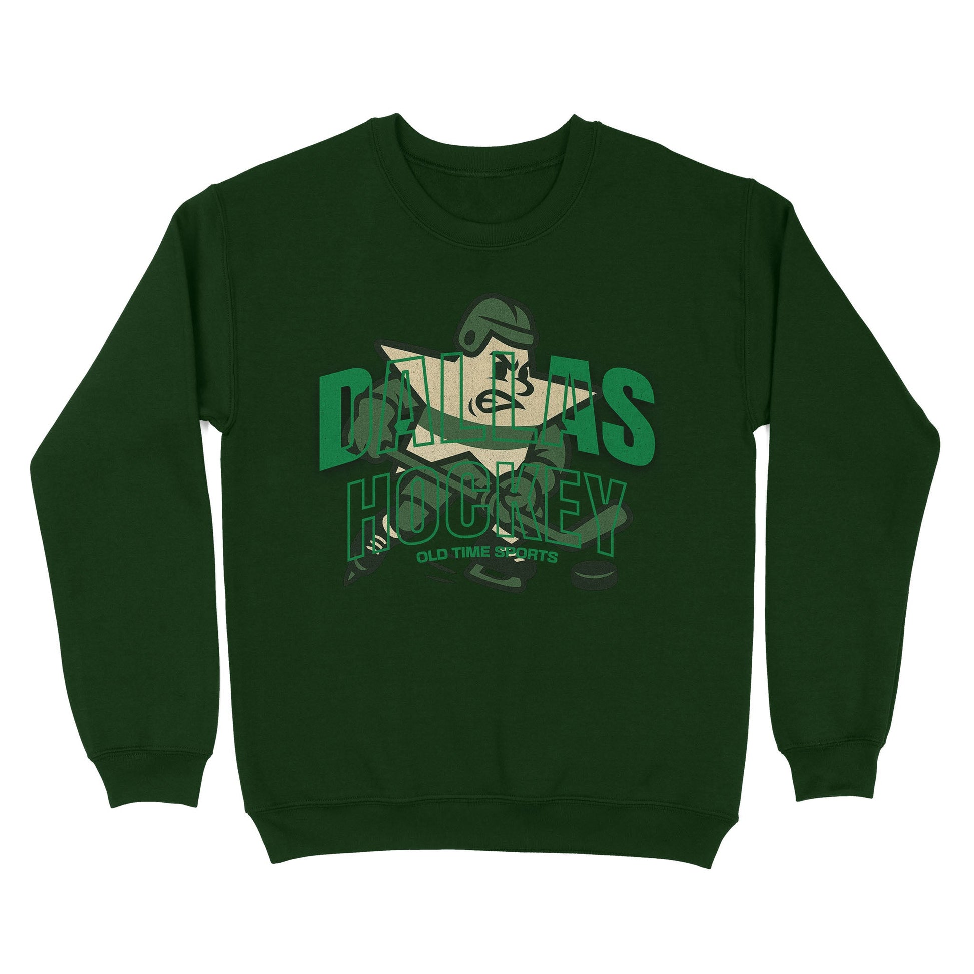 Dallas Hockey Basic Crewneck - Old Time Sports