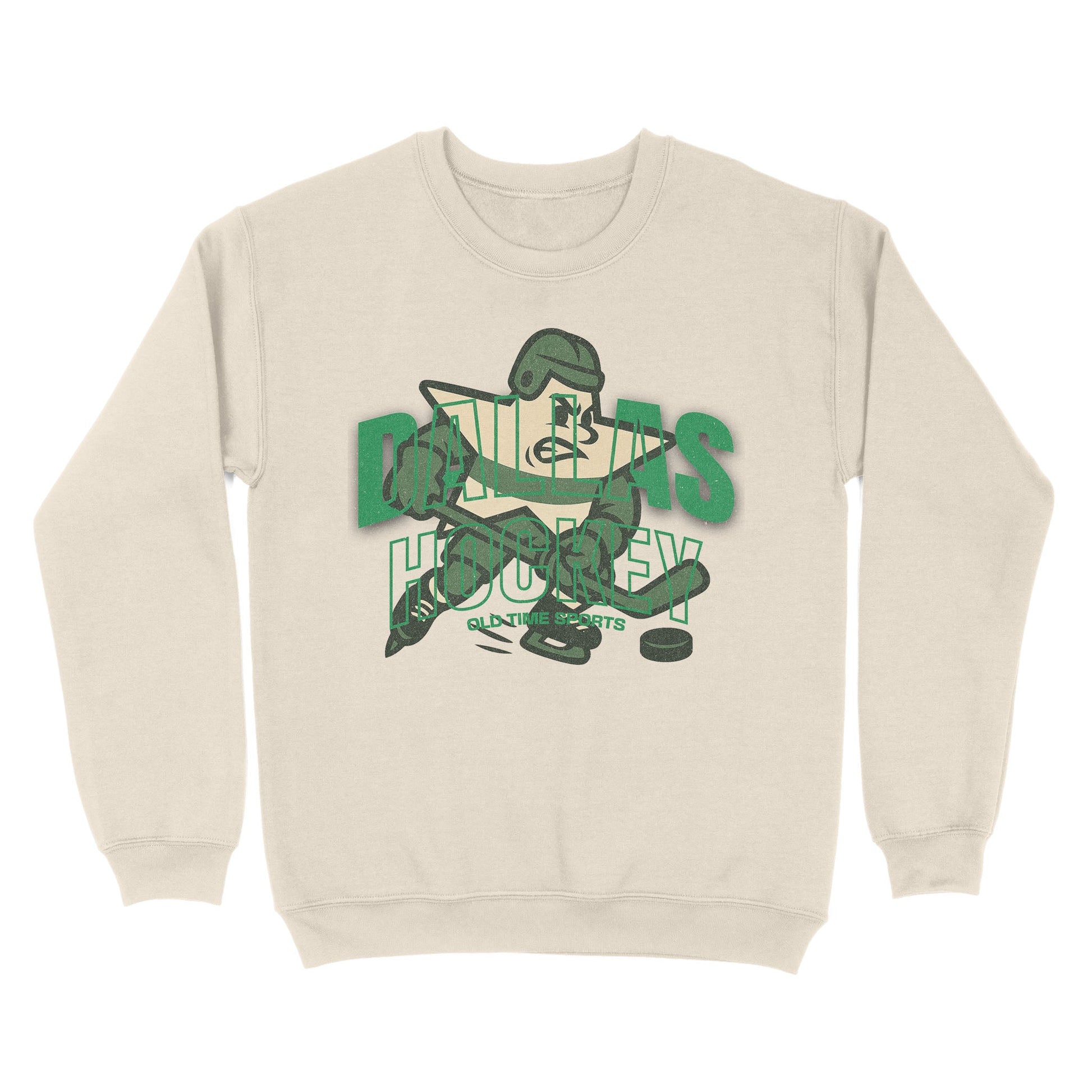 Dallas Hockey Basic Crewneck - Old Time Sports