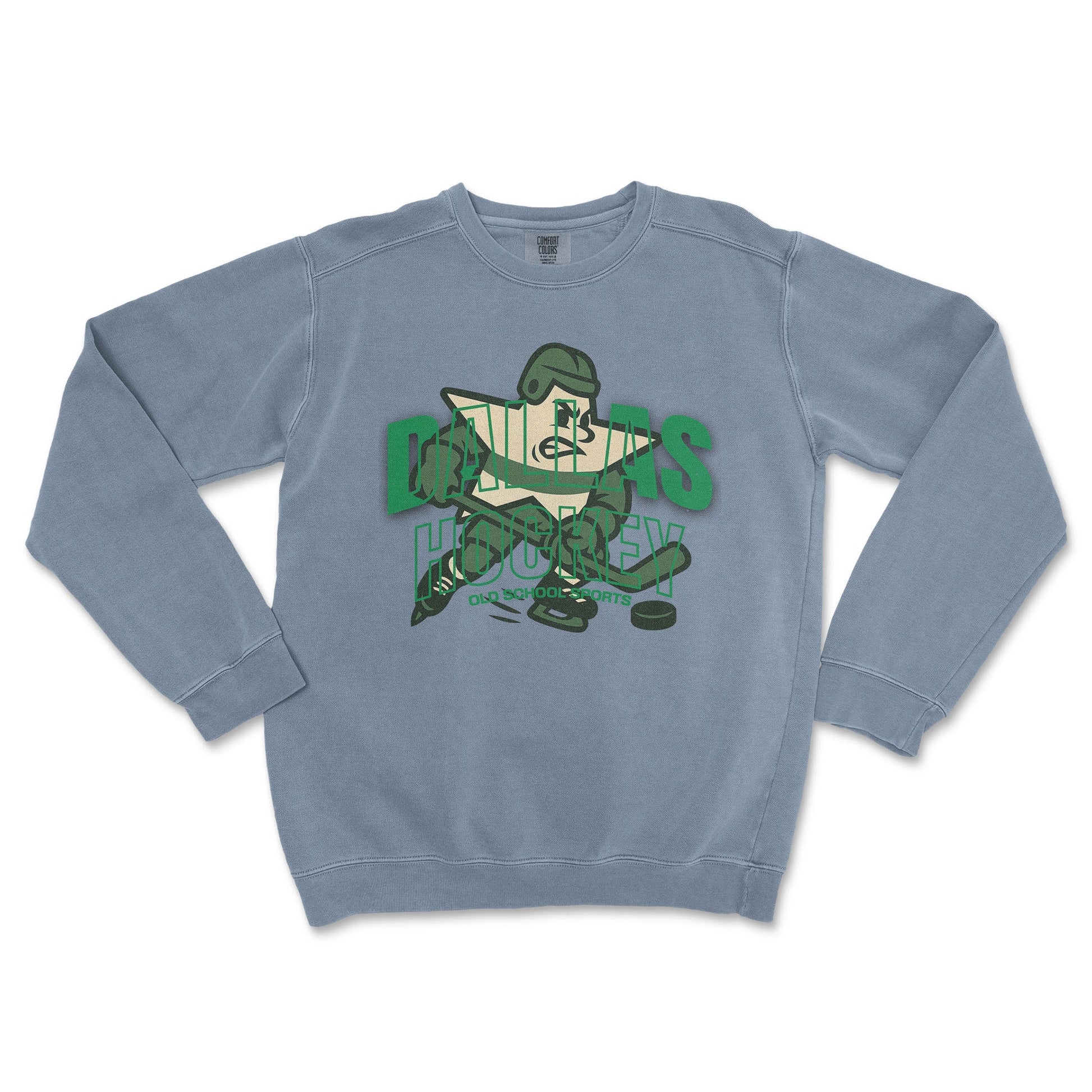 Dallas Hockey Crewneck - Old Time Sports