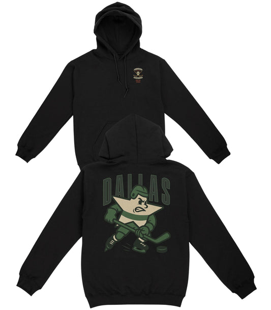 Dallas Hockey v1 Basic Hoodie