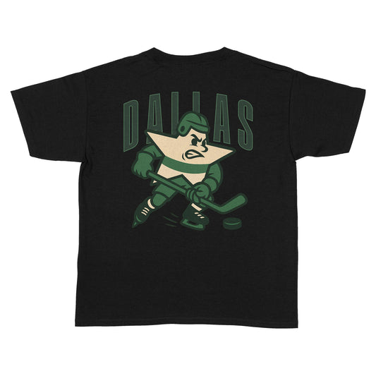 Dallas Hockey v1 YOUTH T-Shirt - Old Time Sports