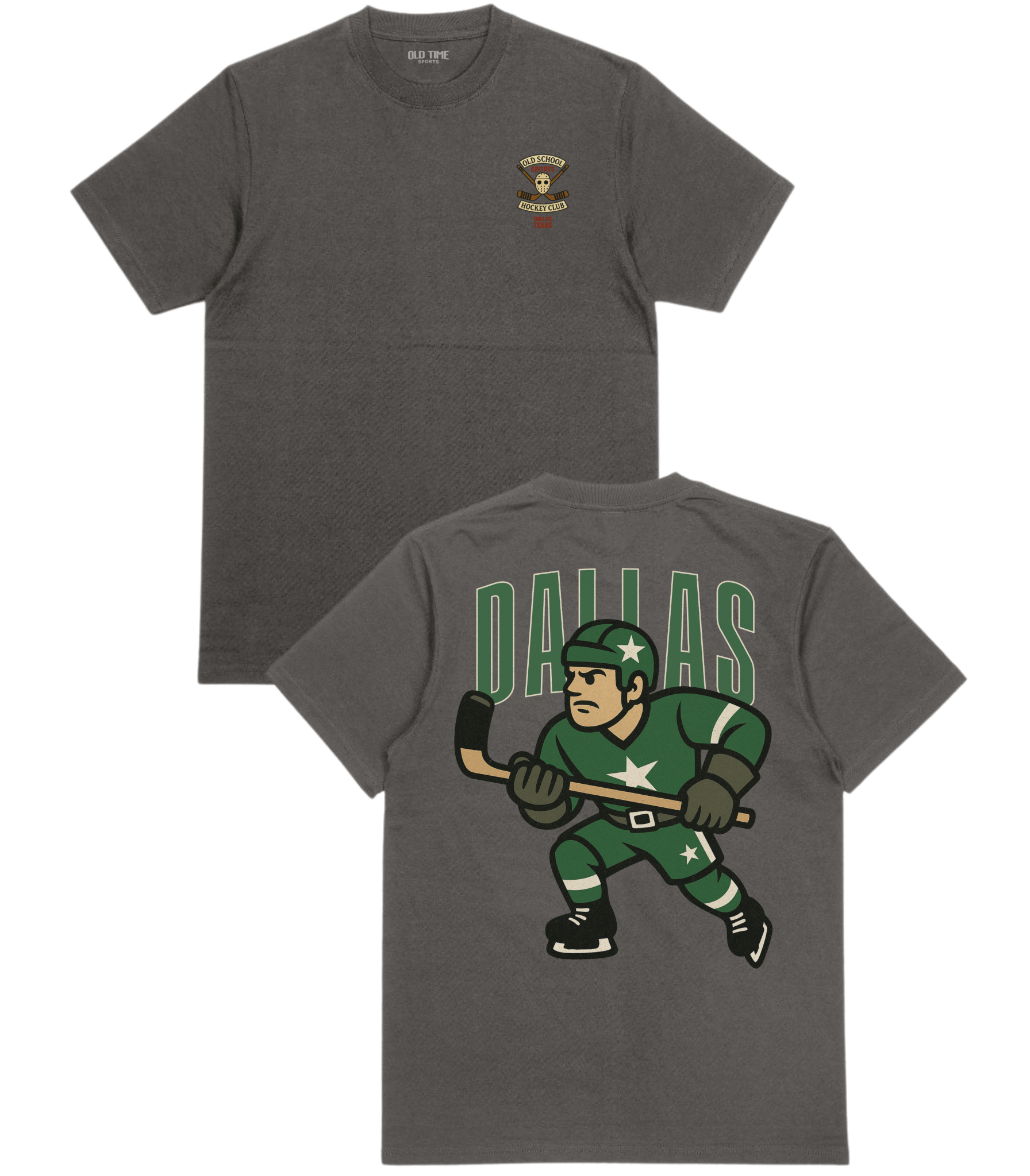 Dallas Hockey v2 T-Shirt - Old Time Sports