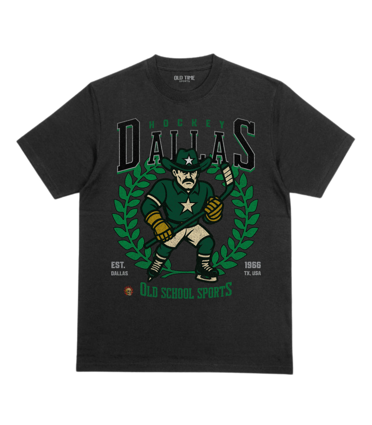 Dallas Hockey v3 T-Shirt - Old Time Sports