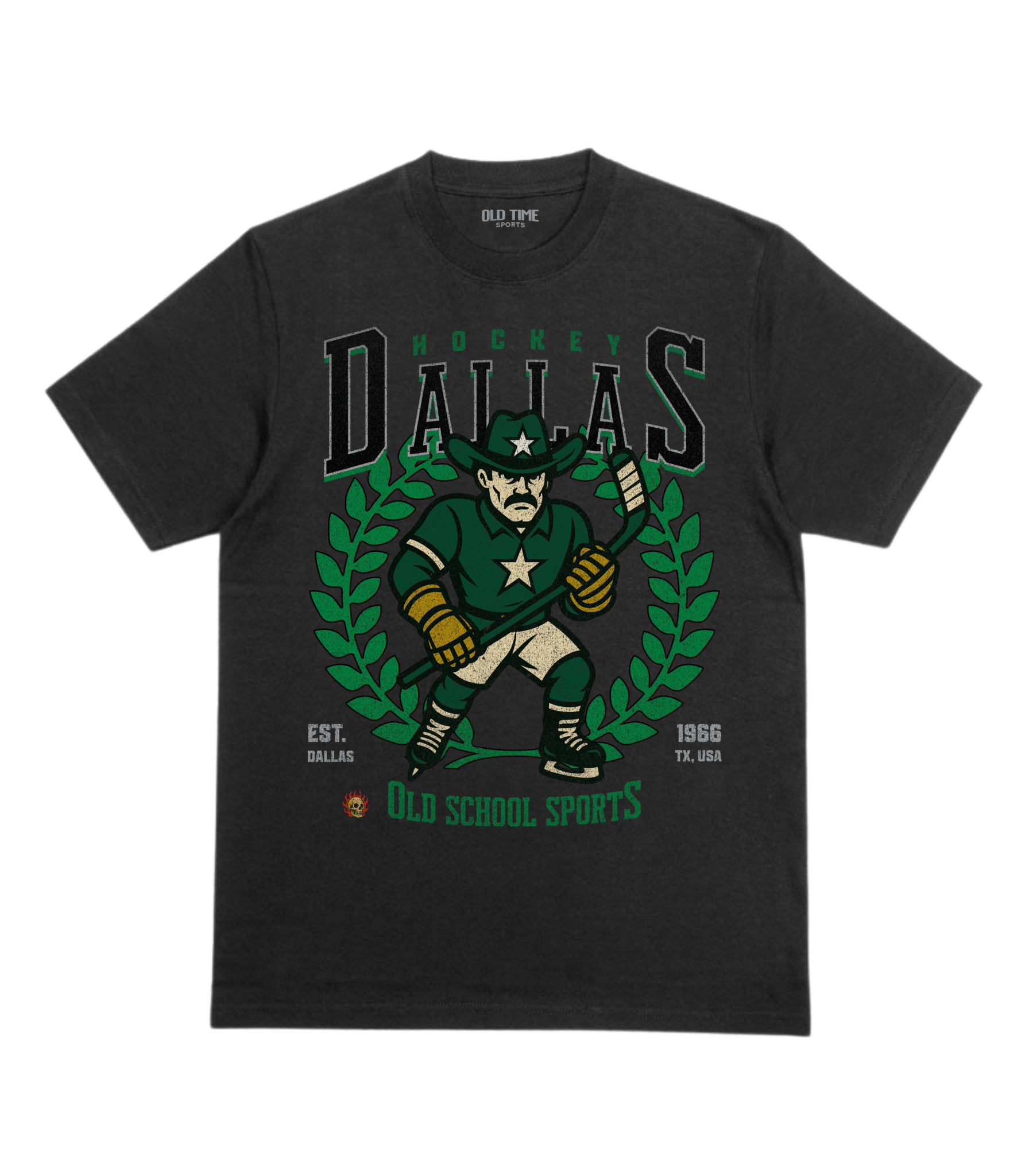 Dallas Hockey v3 T-Shirt - Old Time Sports
