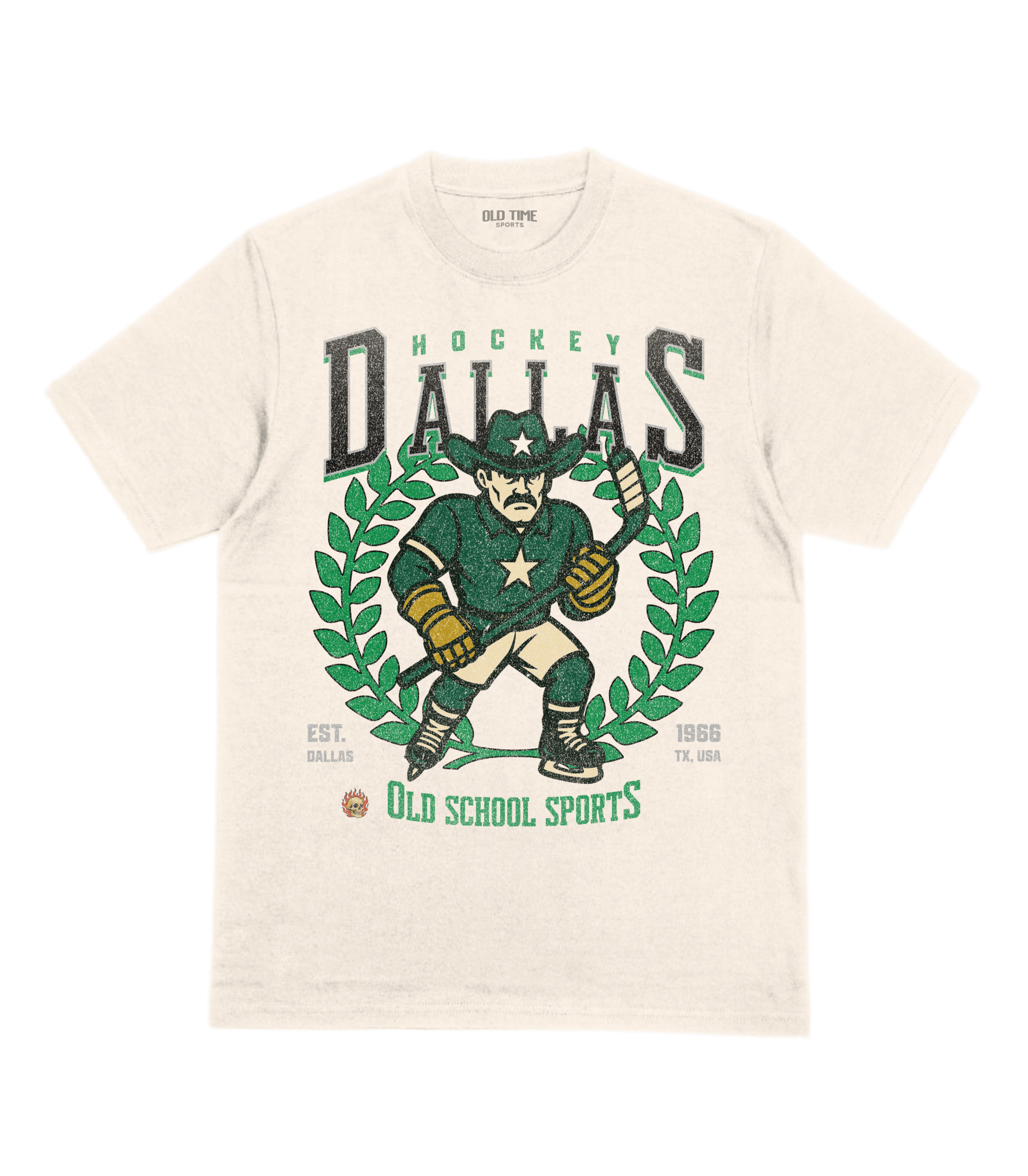 Dallas Hockey v3 T-Shirt - Old Time Sports