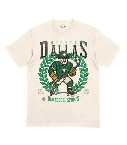 Dallas Hockey v3 T-Shirt - Old Time Sports