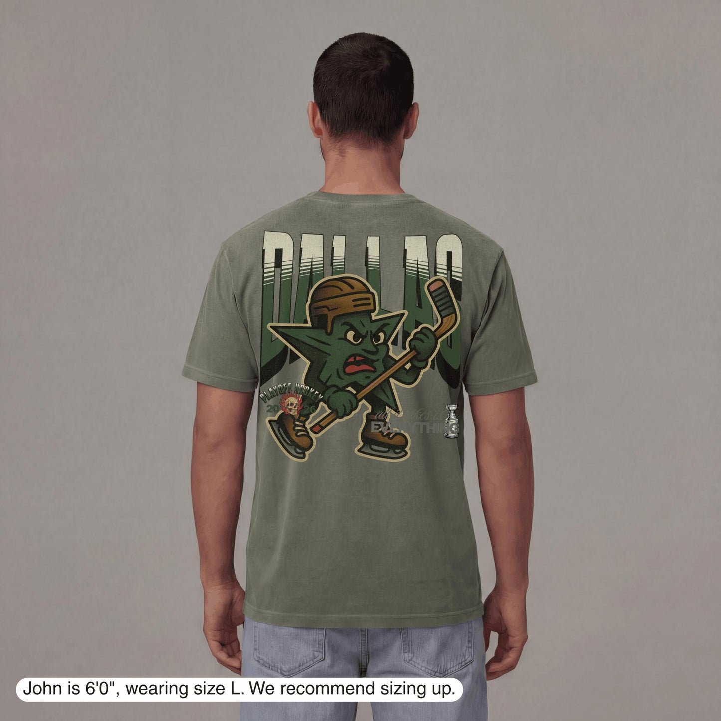 Dallas Playoff Hockey T-Shirt - Old Time Sports