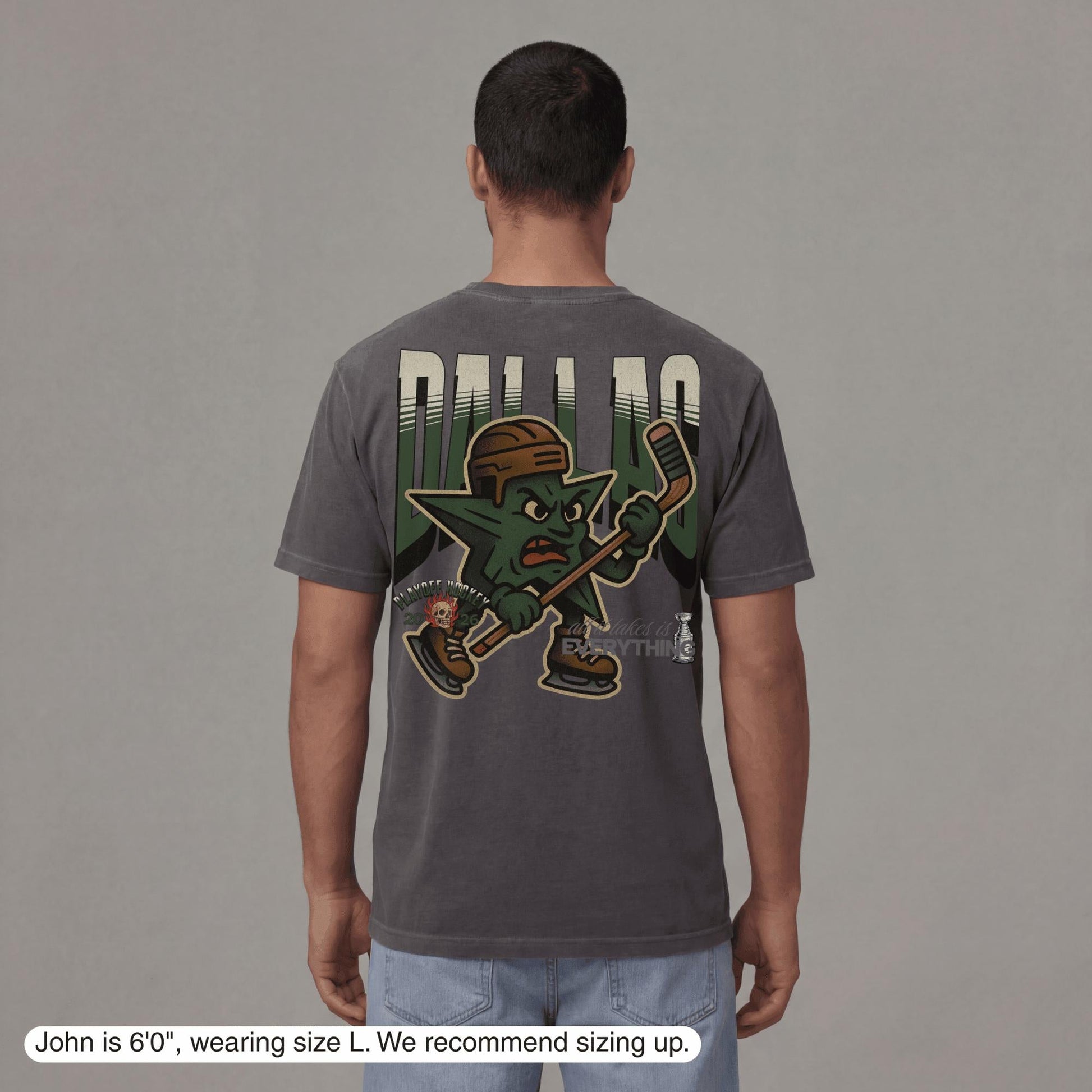 Dallas Playoff Hockey T-Shirt - Old Time Sports