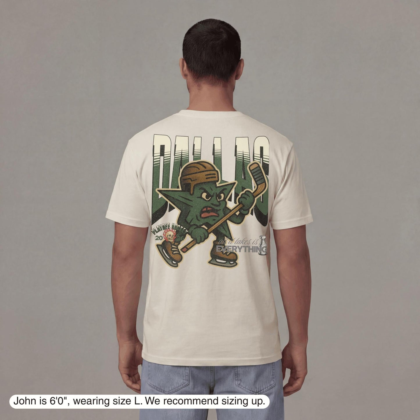 Dallas Playoff Hockey T-Shirt - Old Time Sports