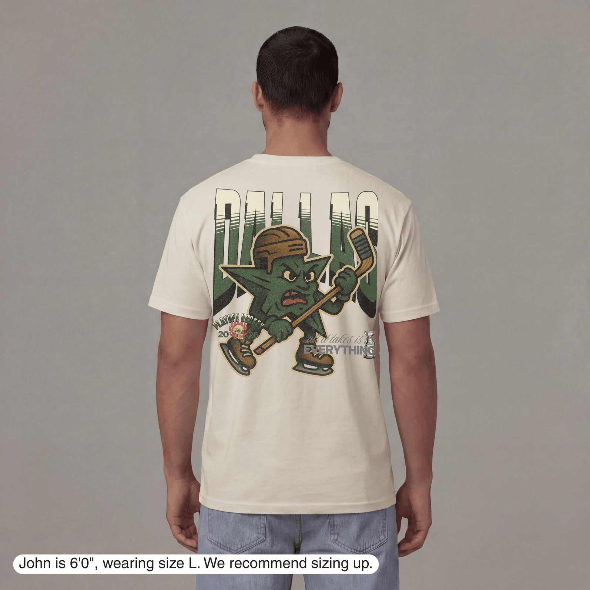 Dallas Playoff Hockey T-Shirt - Old Time Sports