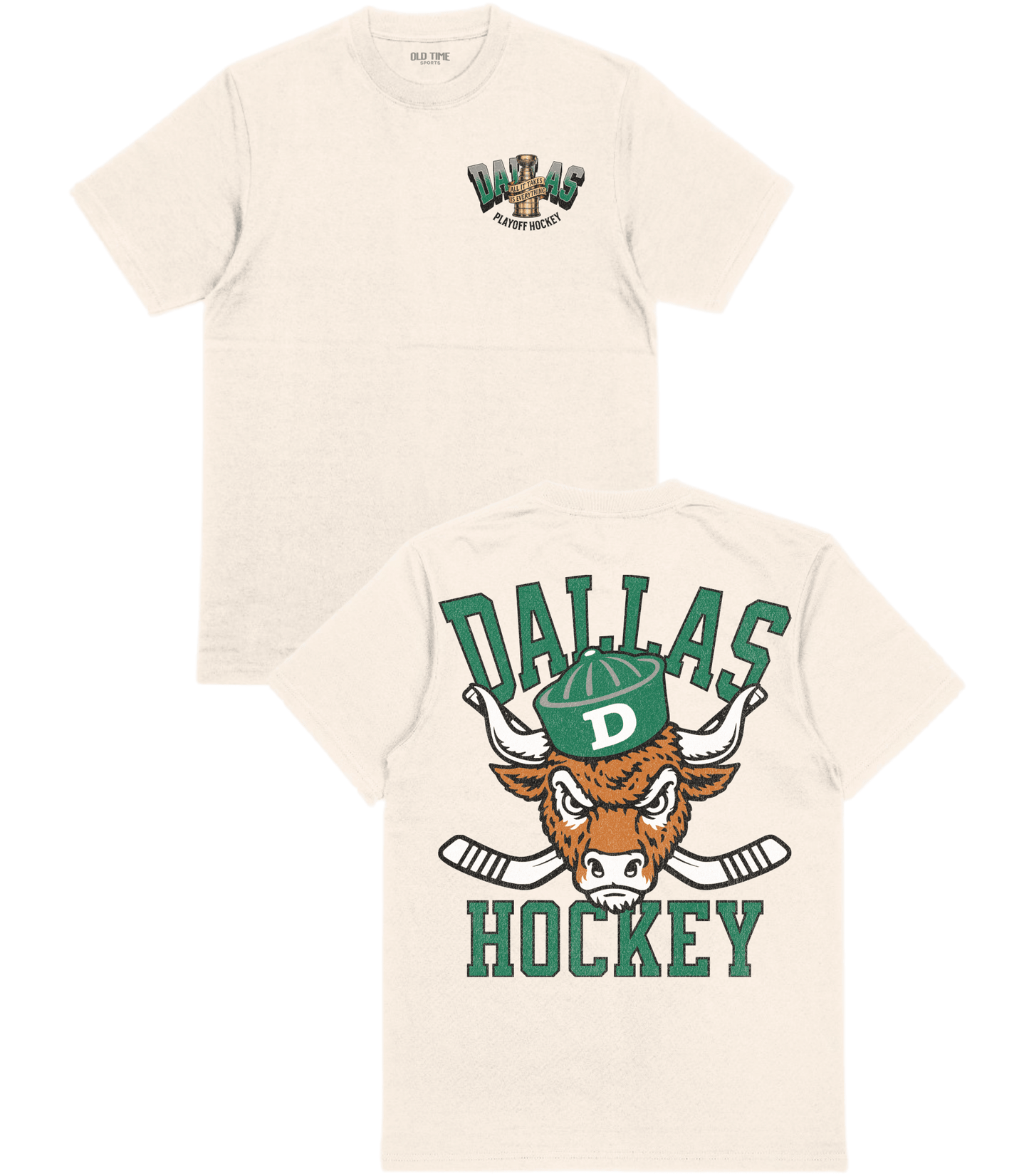 Dallas Playoffs '26 T-Shirt - Old Time Sports