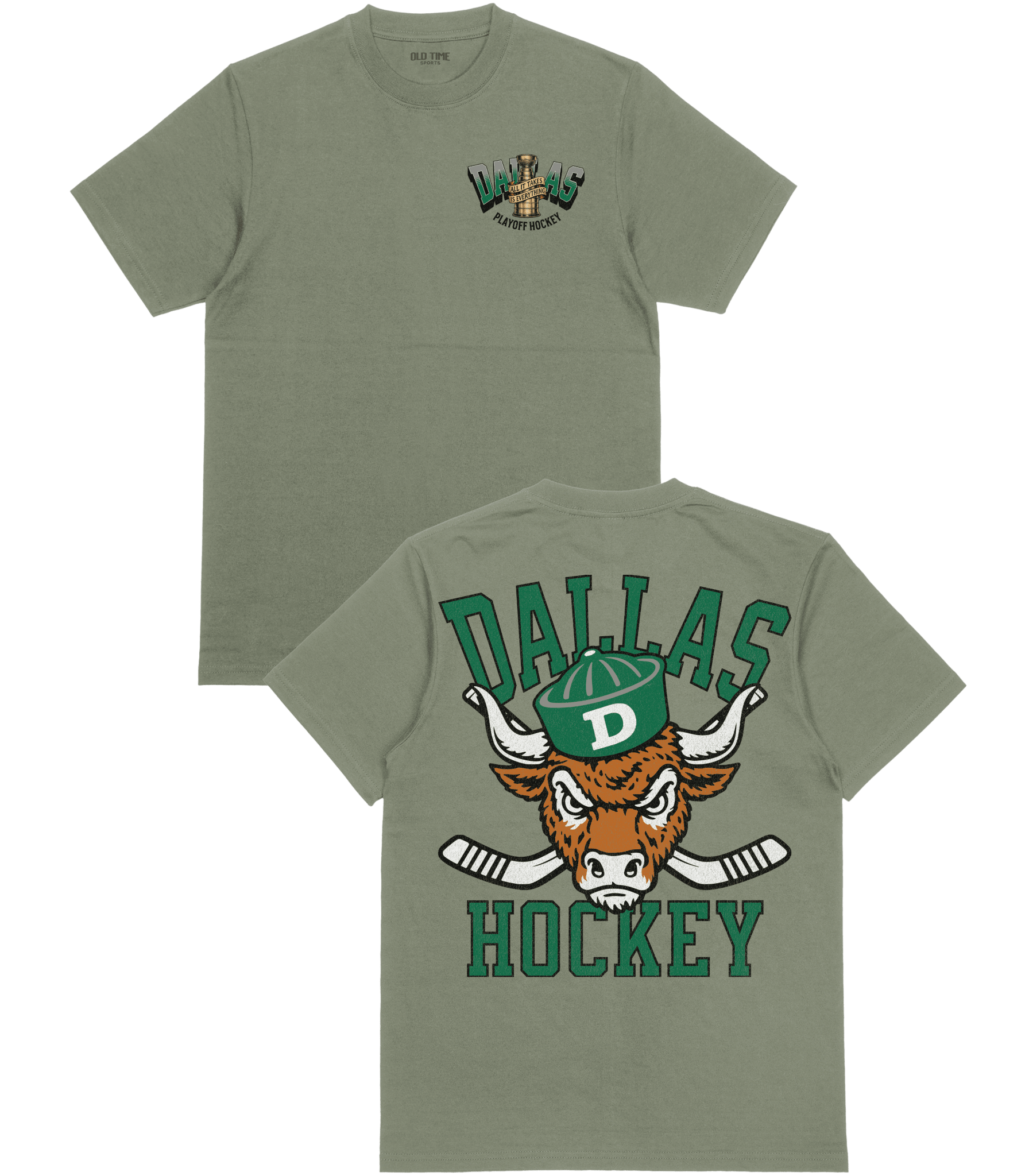 Dallas Playoffs '26 T-Shirt - Old Time Sports