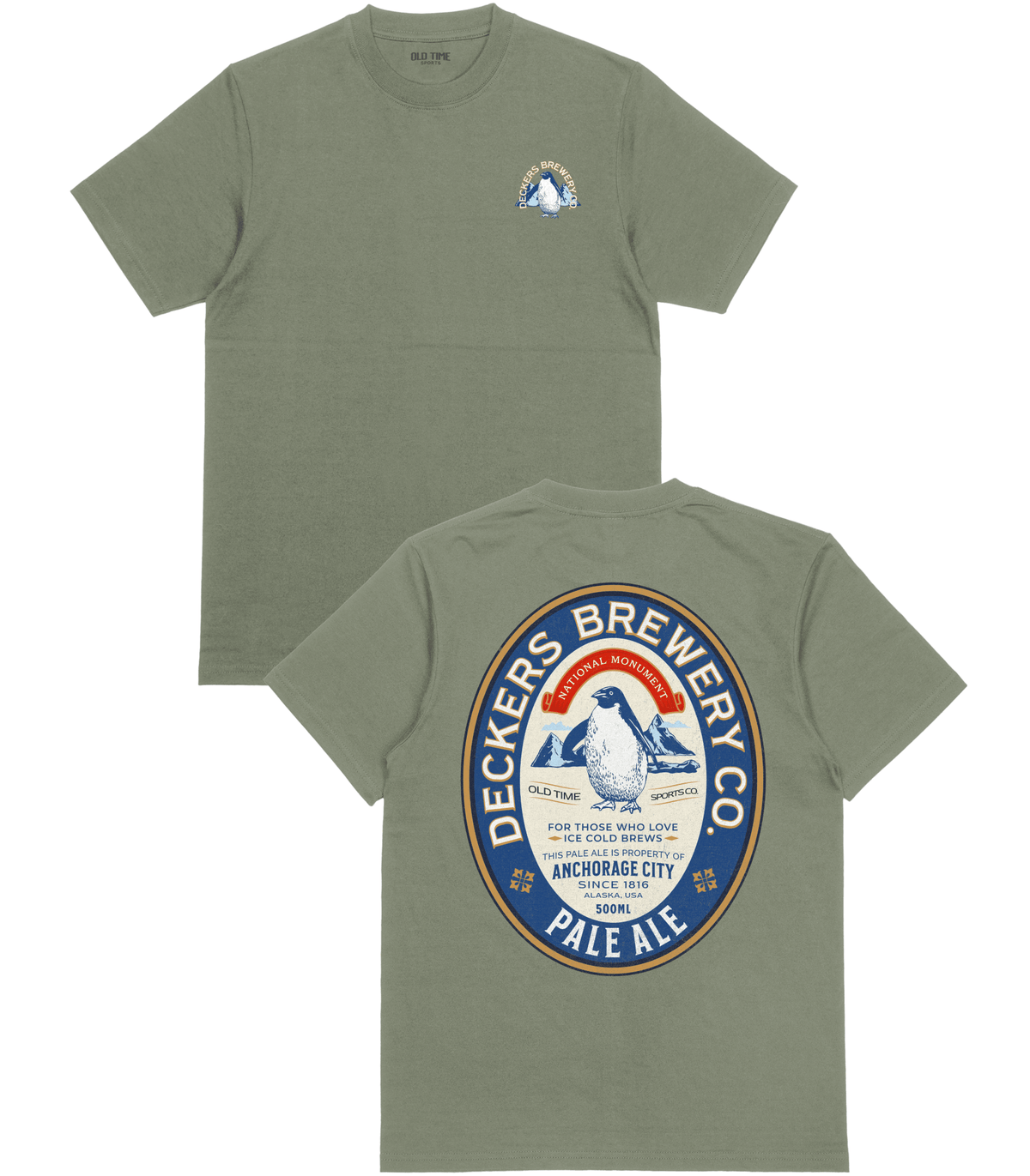 Deckers Brewery T-Shirt - Old Time Sports