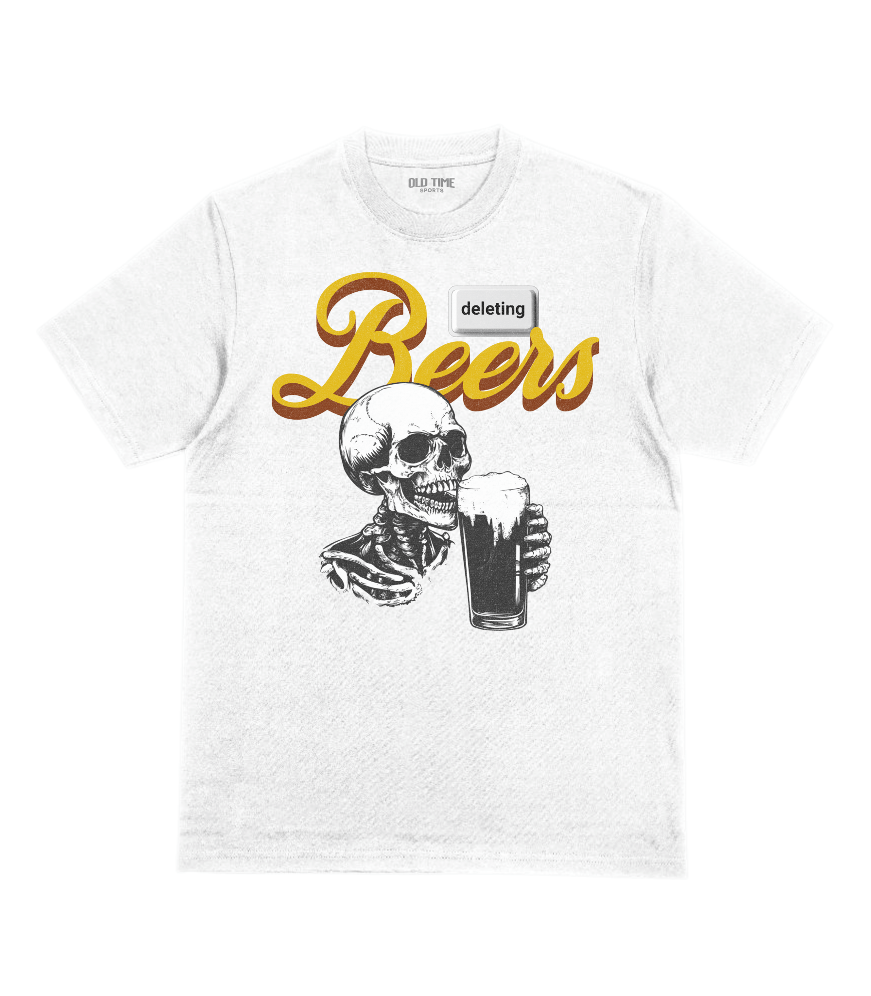 Deleting Beers T-Shirt - Old Time Sports