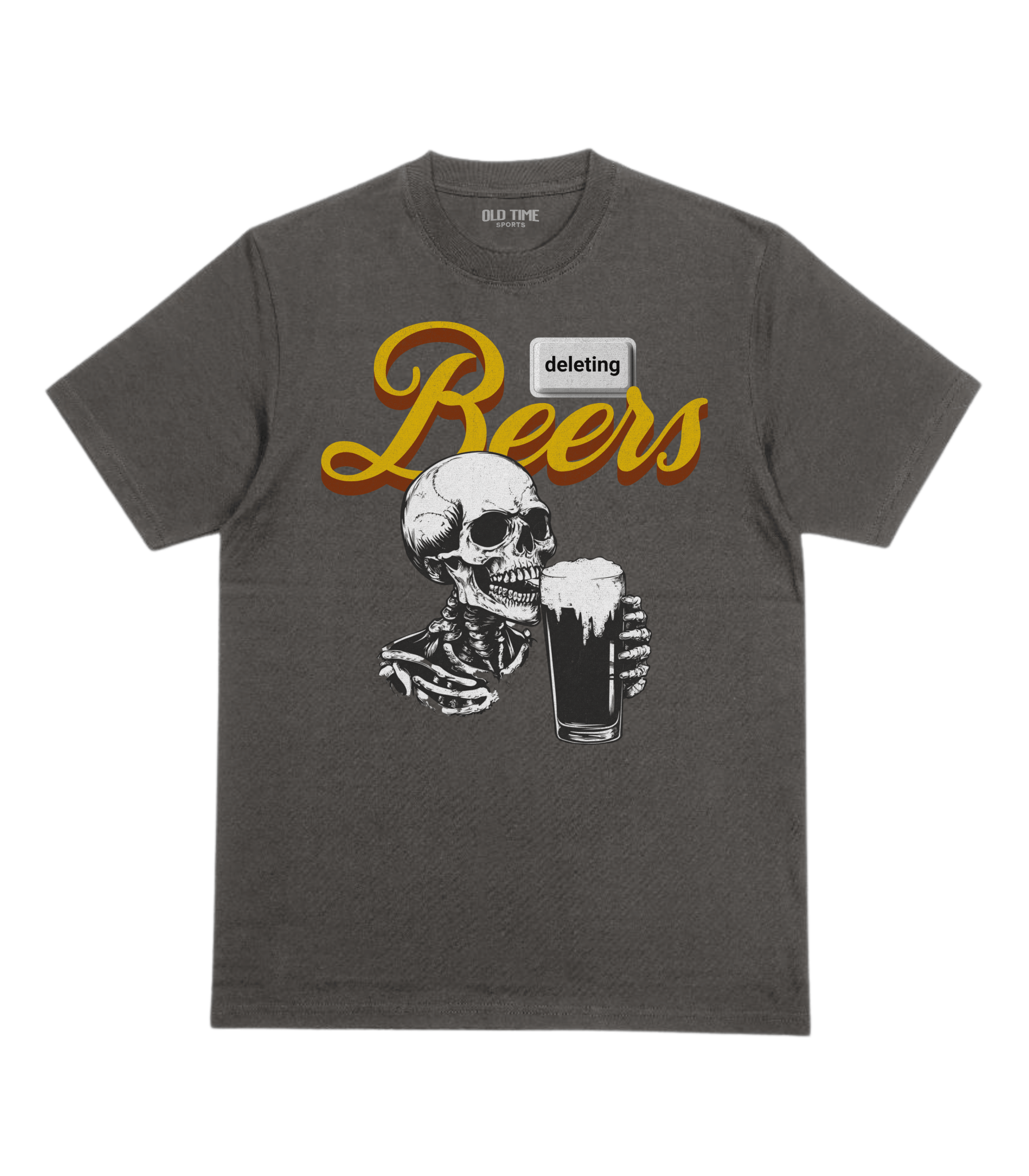Deleting Beers T-Shirt - Old Time Sports