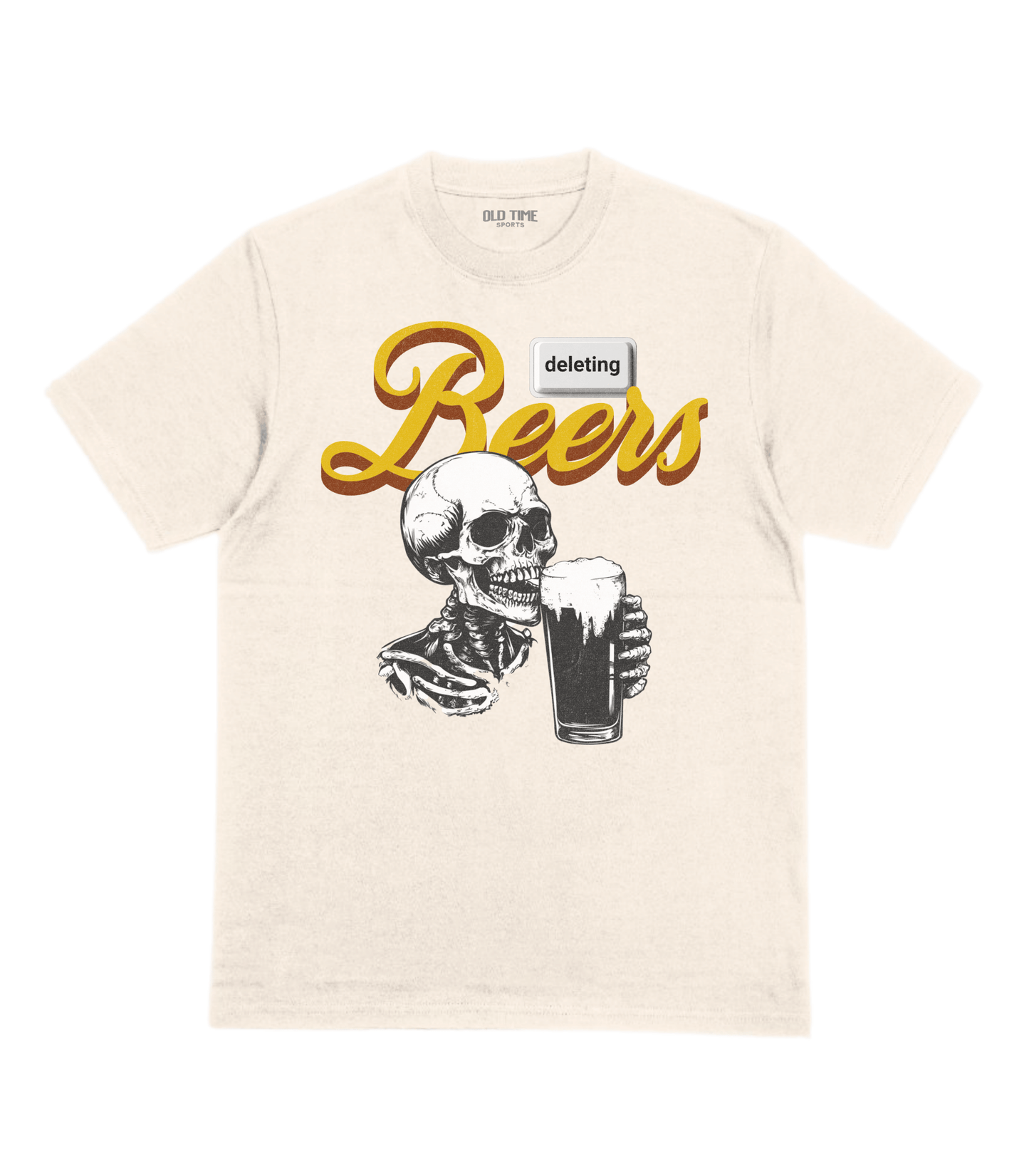 Deleting Beers T-Shirt - Old Time Sports