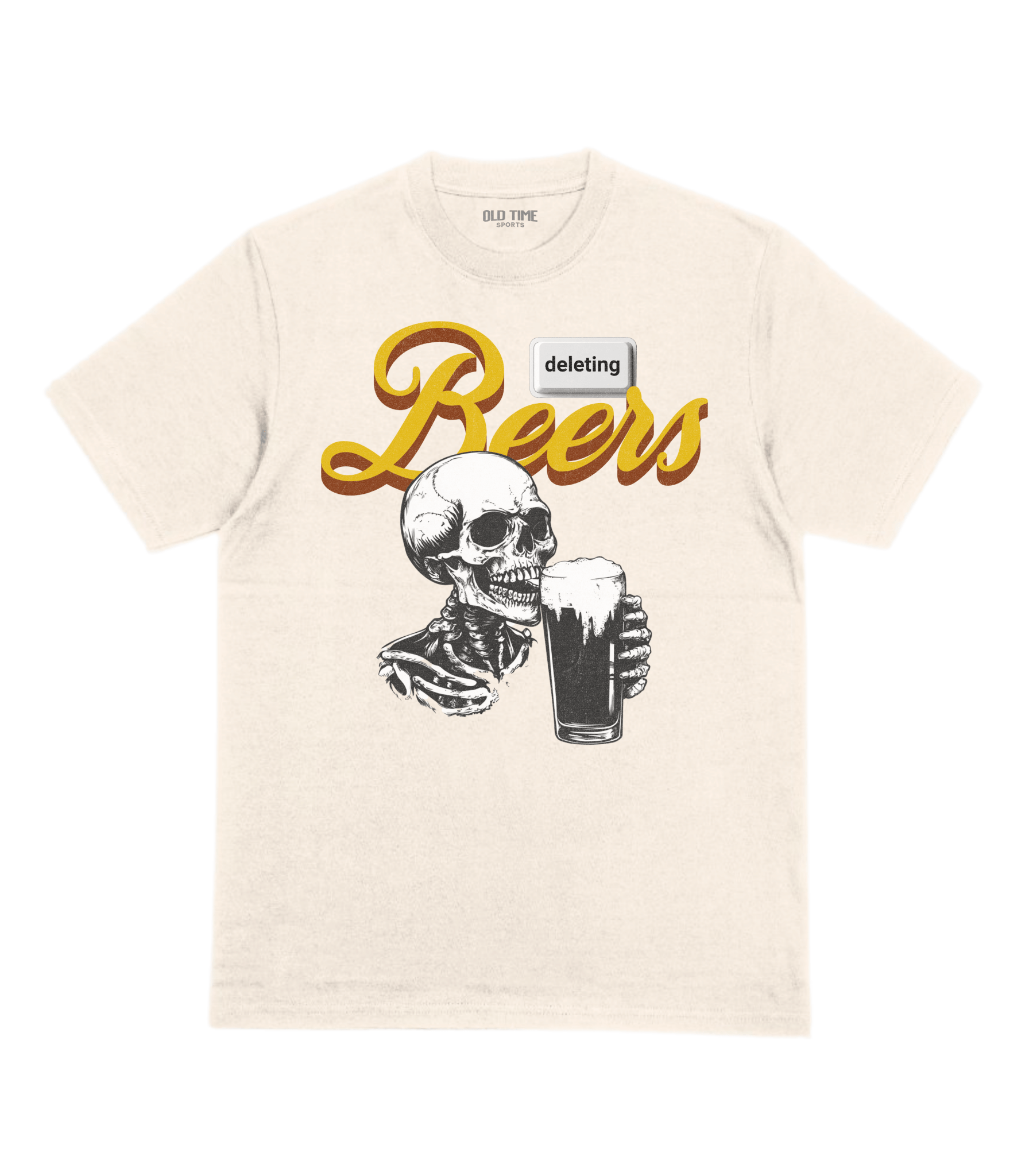 Deleting Beers T-Shirt - Old Time Sports